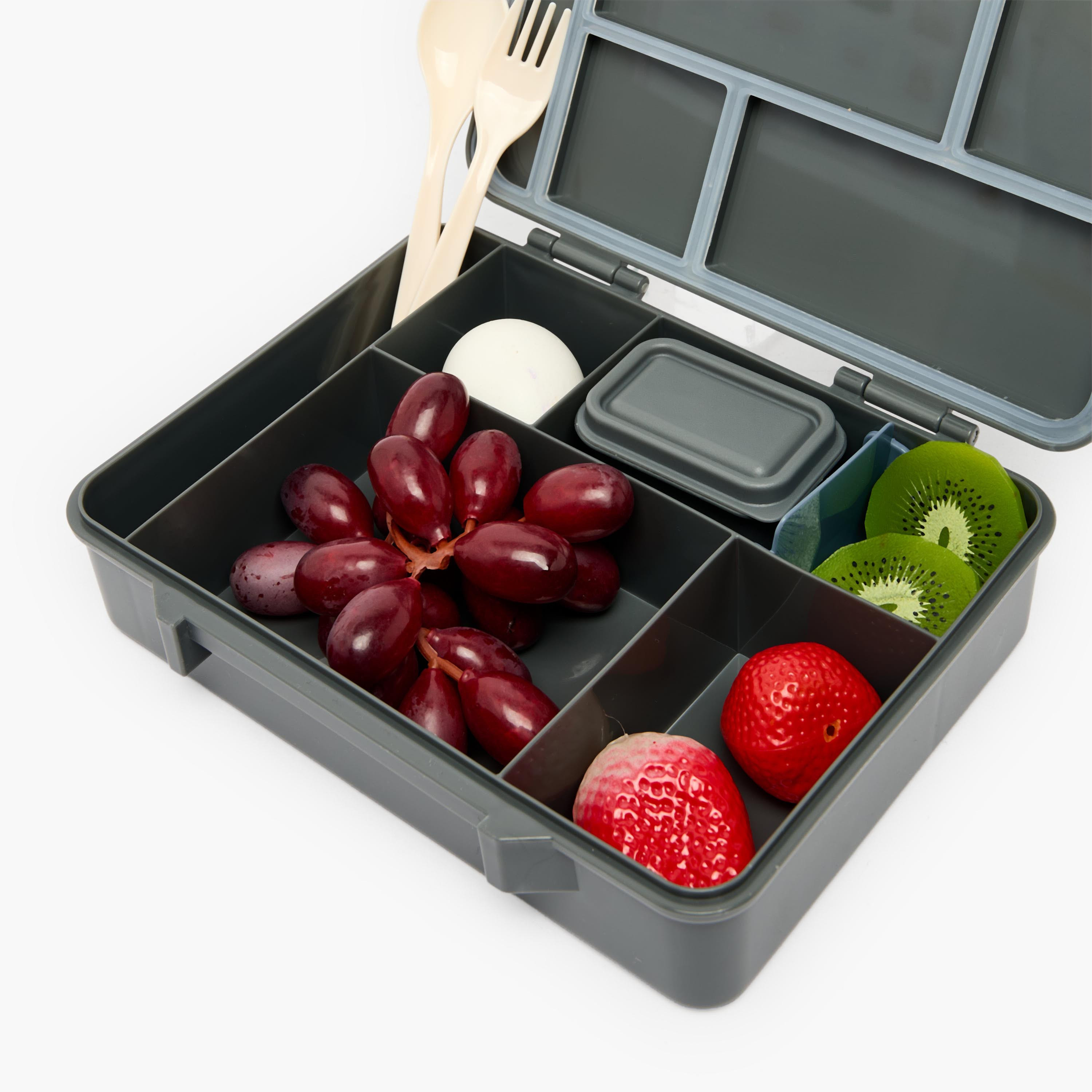 Juniors Gaming Print Bento Lunch Box for Boys with Cutlery - 1.2 L-school-lunchessentials-lunchboxes-image-10