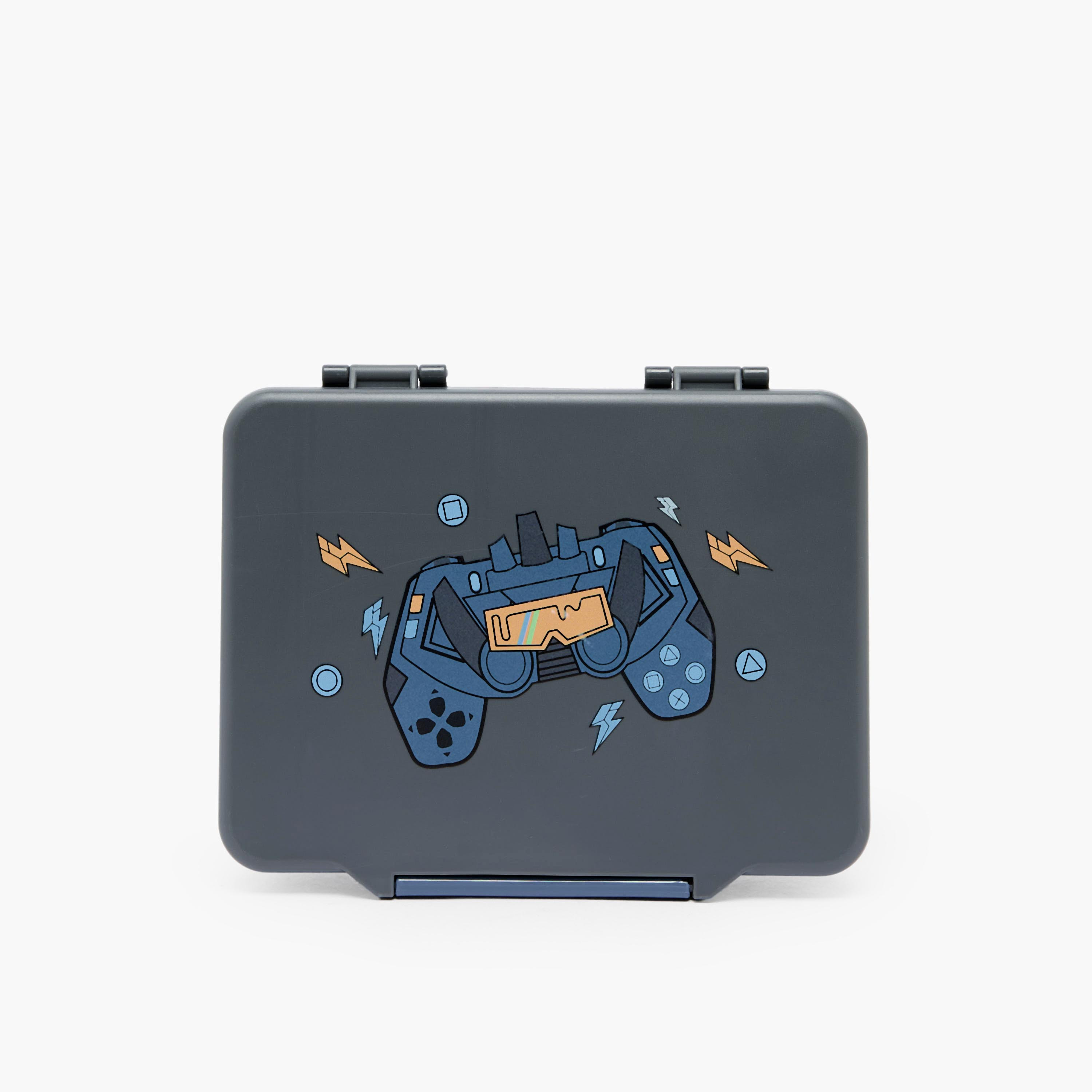 Juniors Gaming Print Bento Lunch Box for Boys with Cutlery - 1.2 L-school-lunchessentials-lunchboxes-image-4