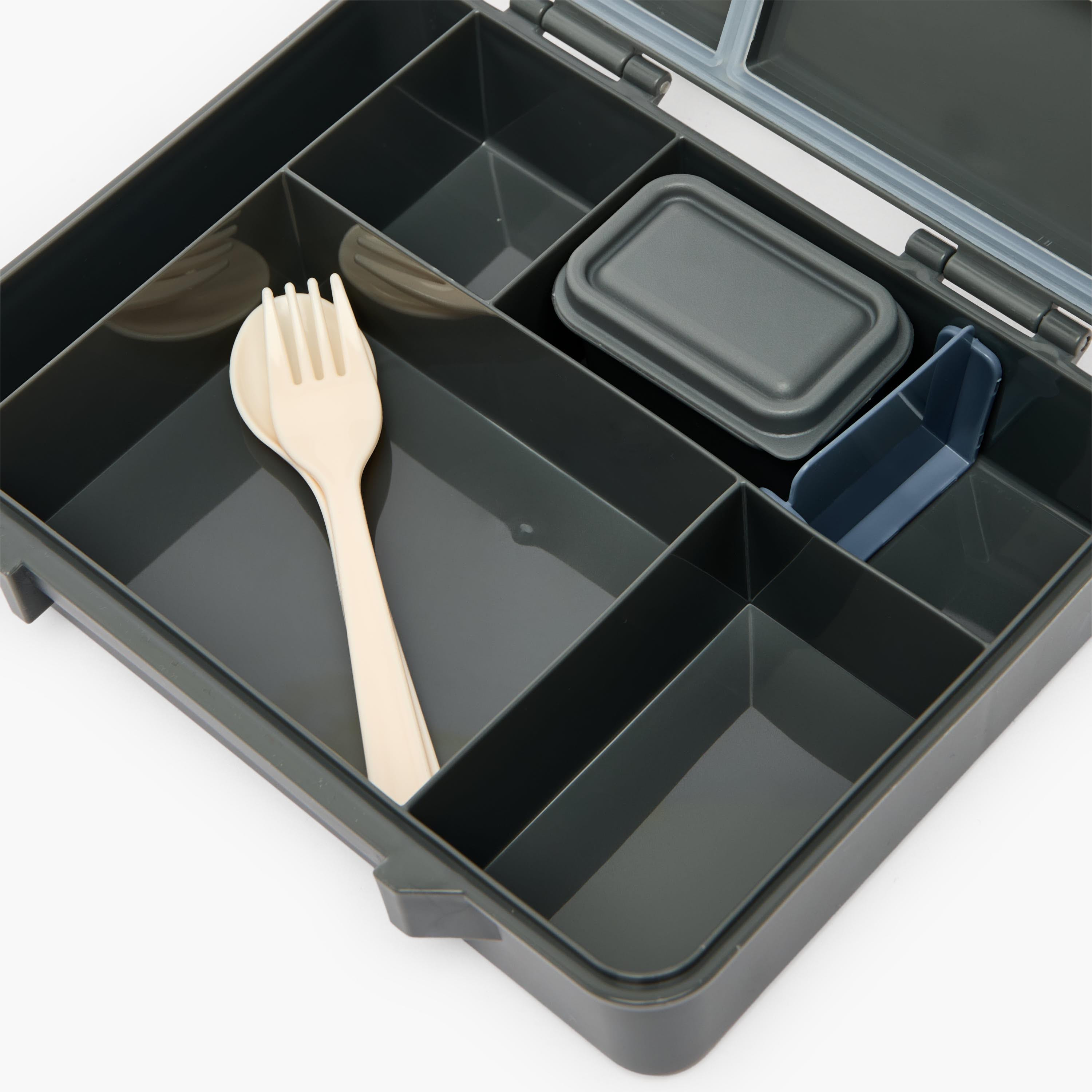 Juniors Gaming Print Bento Lunch Box for Boys with Cutlery - 1.2 L-school-lunchessentials-lunchboxes-image-9