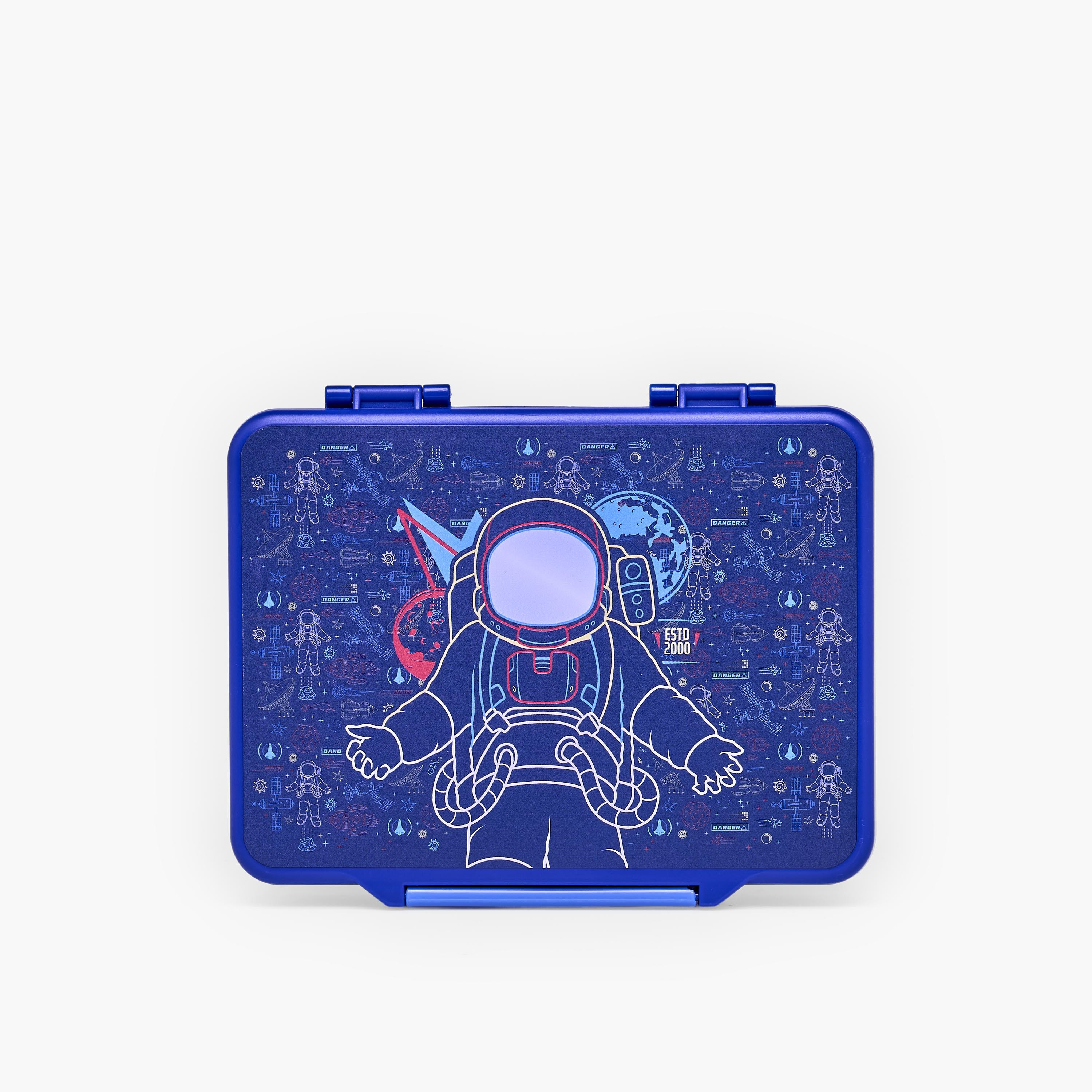 Juniors Astronaut Print Bento Lunch Box for Boys with Cutlery - 1.2 L-school-lunchessentials-lunchboxes-image-3
