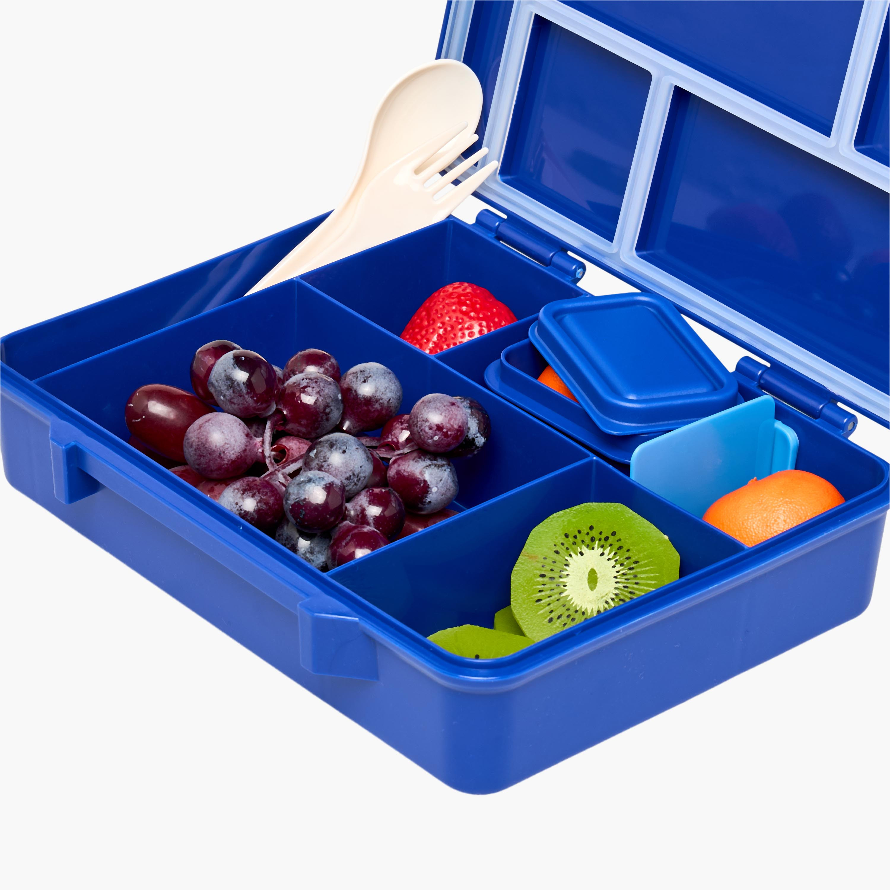 Juniors Astronaut Print Bento Lunch Box for Boys with Cutlery - 1.2 L-school-lunchessentials-lunchboxes-image-9