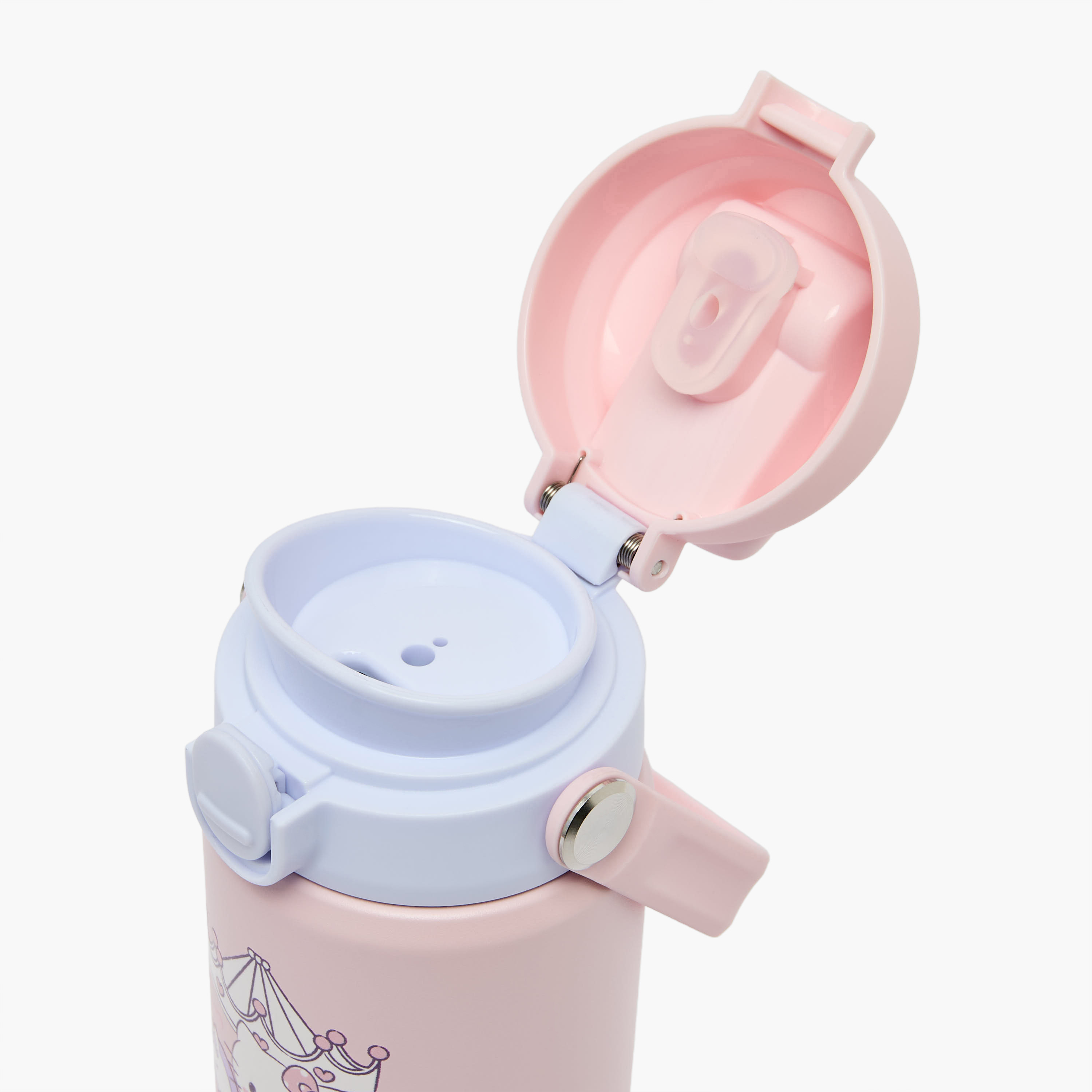 Sanrio Hello Kitty Stainless Steel Water Bottle with Wide Mouth and Carry Loop-school-waterbottles-image-7
