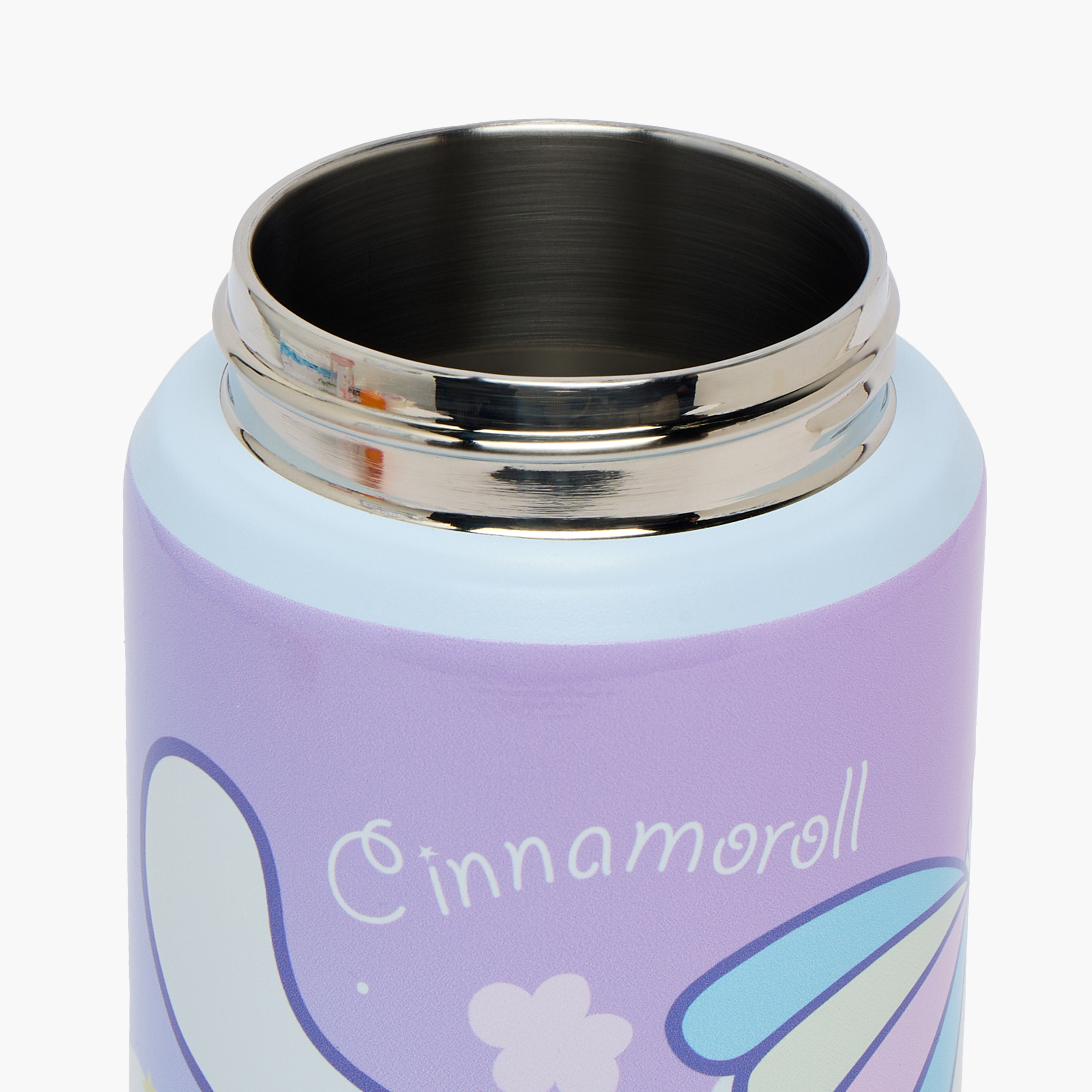 Sanrio Cinnamoroll Print Stainless Steel Water Bottle with Flip Spout and Handle- 500ml-school-waterbottles-image-5