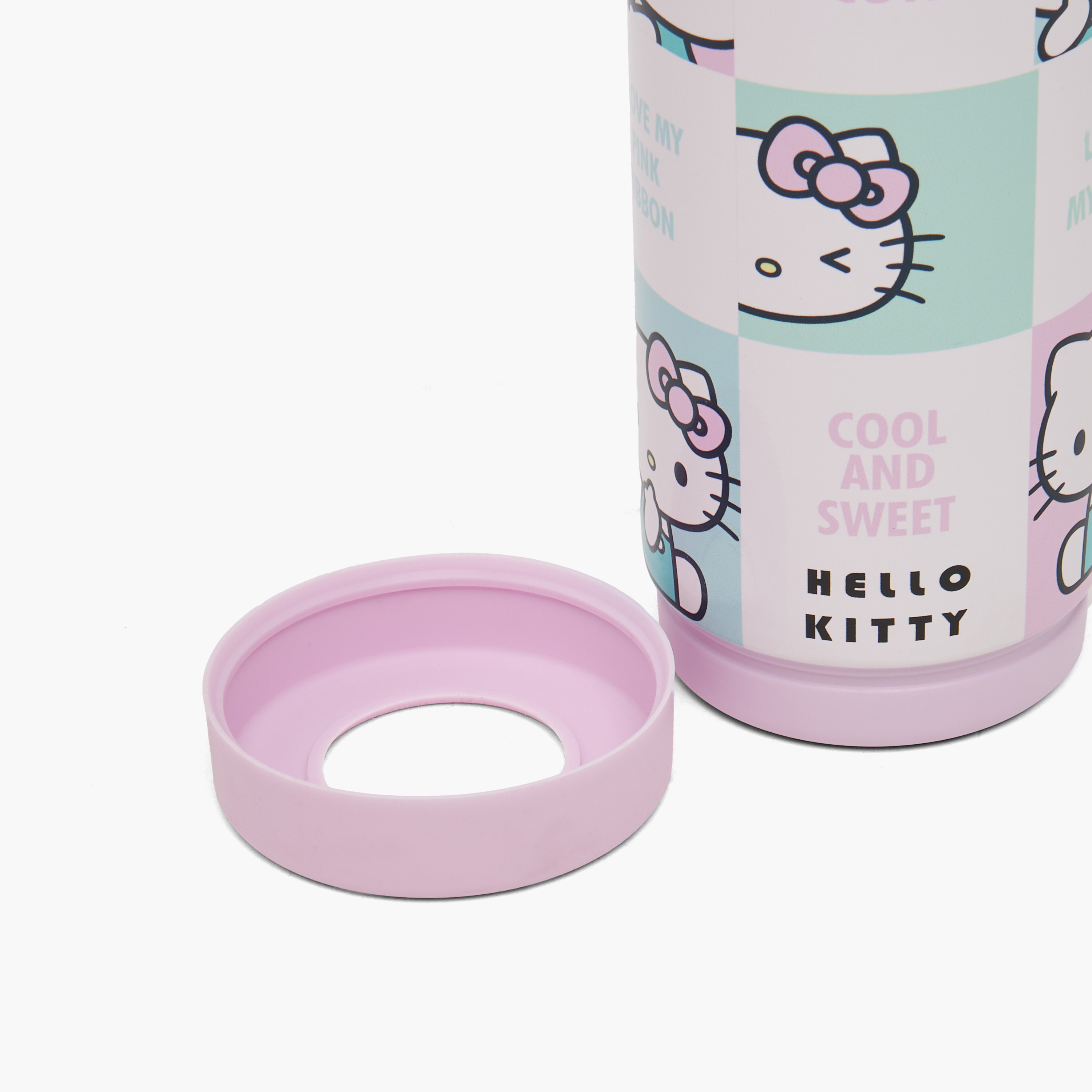 Sanrio Hello Kitty Print Stainless Steel Water Bottle with Spout and Carry Loop-school-waterbottles-image-8