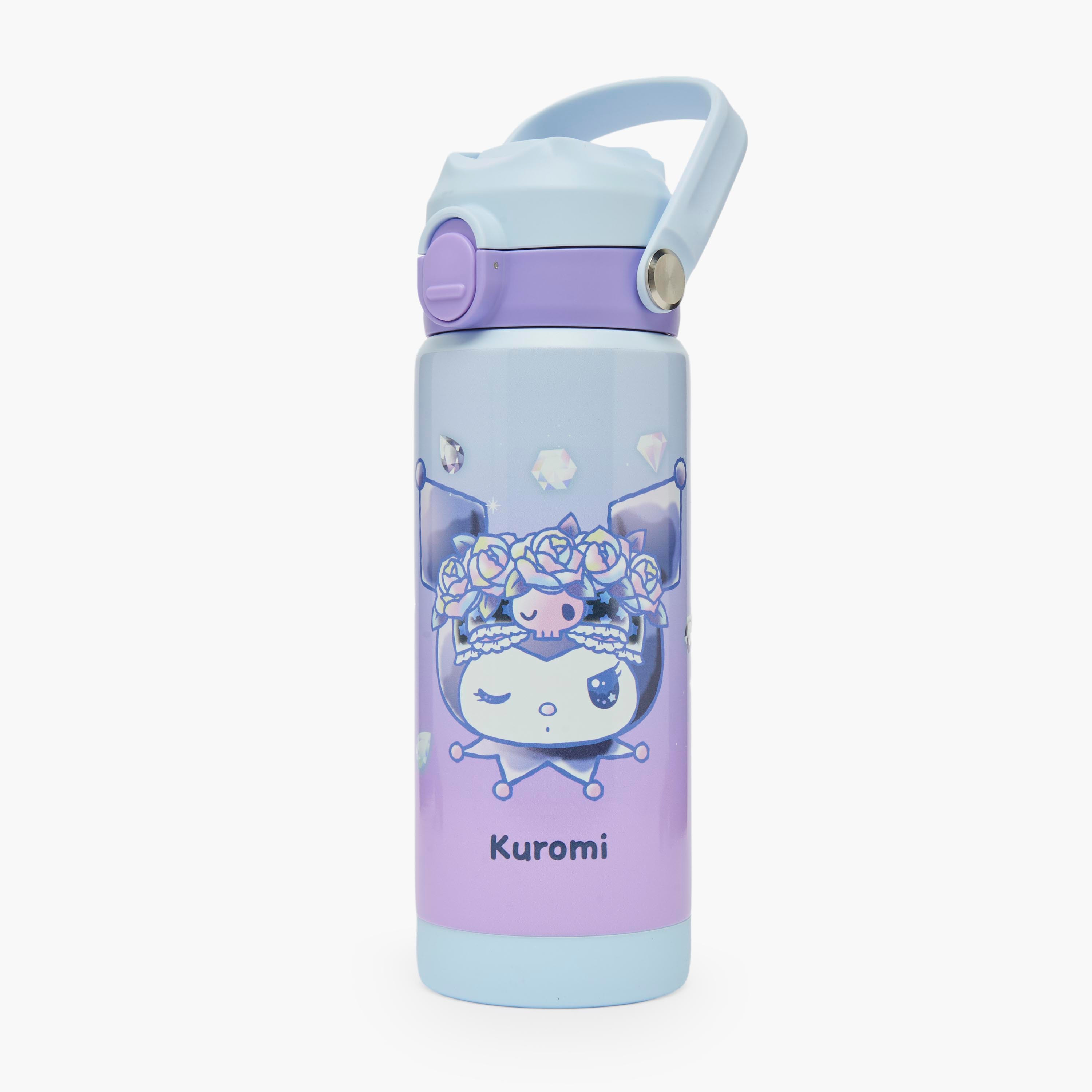 قارورة مياه ستانلس ستيل بقشة من سانريو كورومي-school-waterbottles-image-1