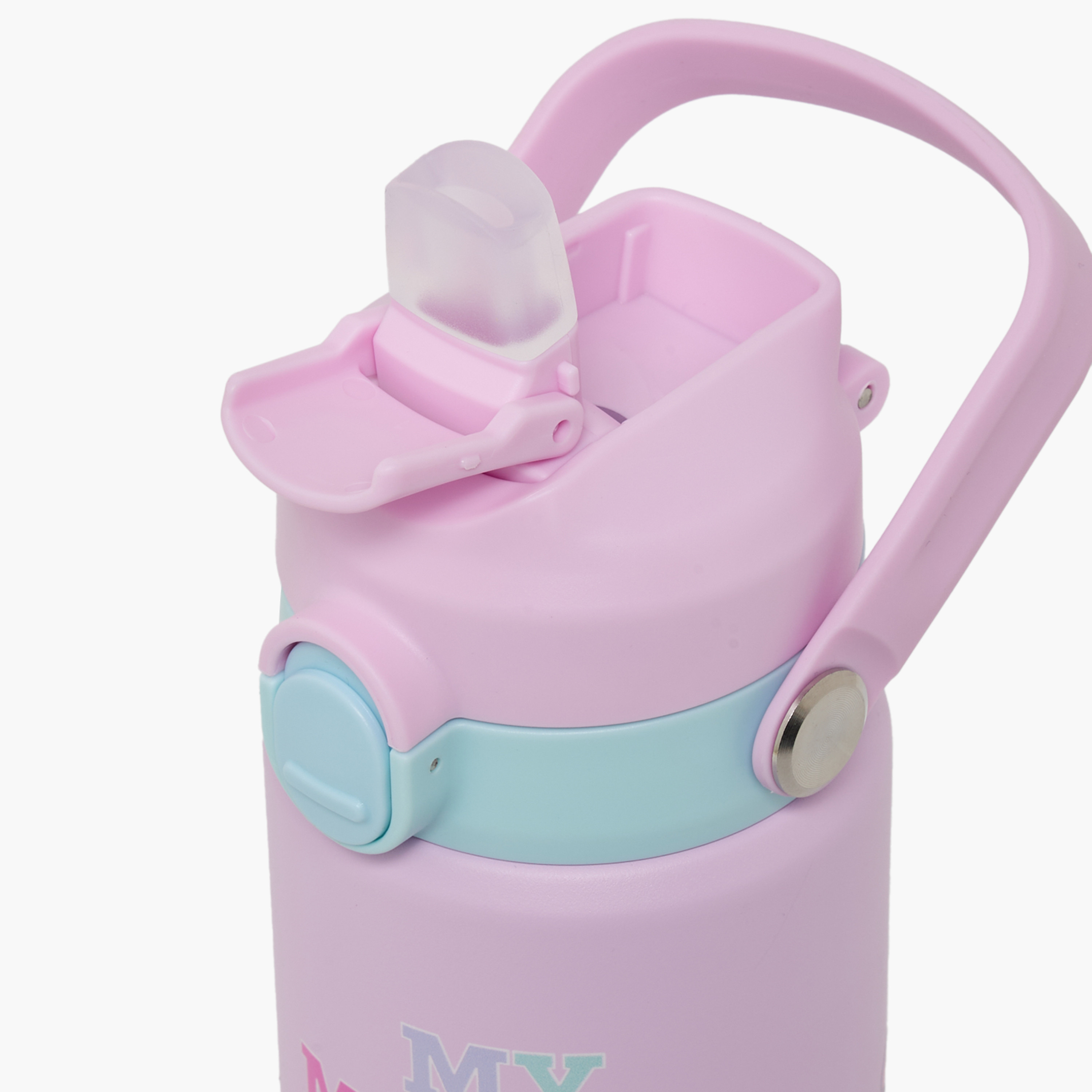 قارورة مياه ستانلس ستيل بمقبض وفوهة قلابة وطبعات ماي ميلودي من سانريو-school-waterbottles-image-6