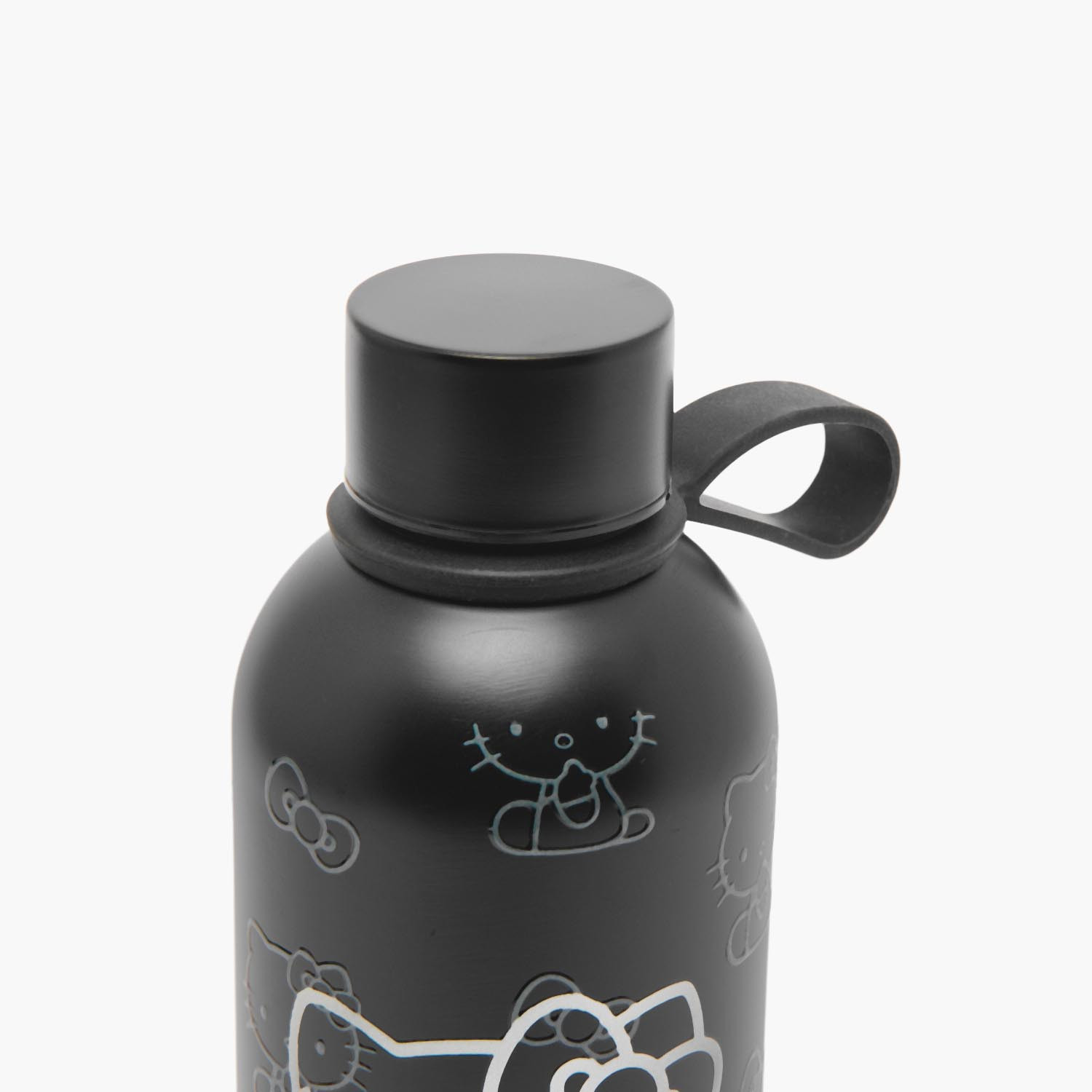 Sanrio Hello Kitty Print Stainless Steel Water Bottle with Loop Handle-school-waterbottles-image-4
