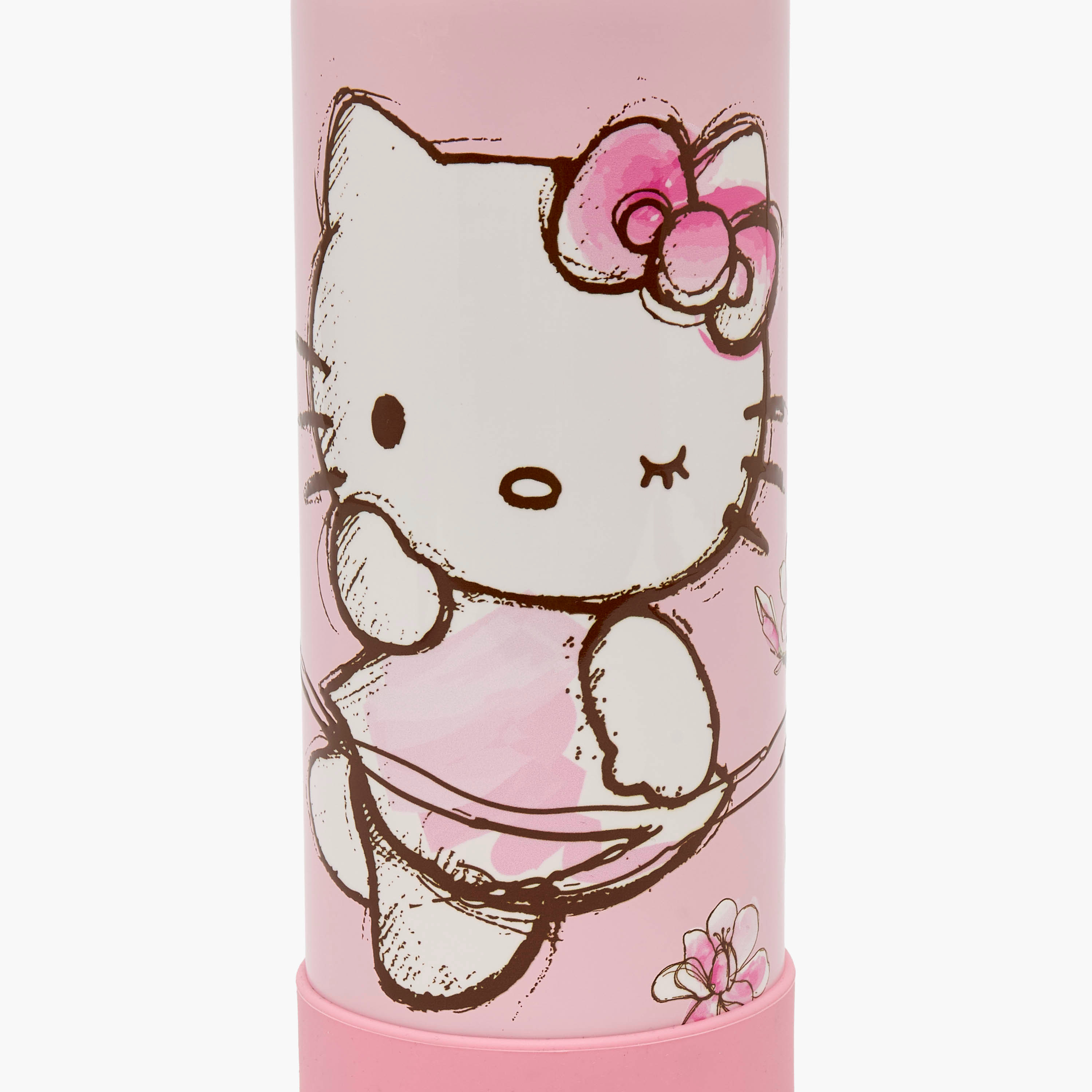 Sanrio Hello Kitty Print Stainless Steel Water Bottle with Loop Handle-school-waterbottles-image-7
