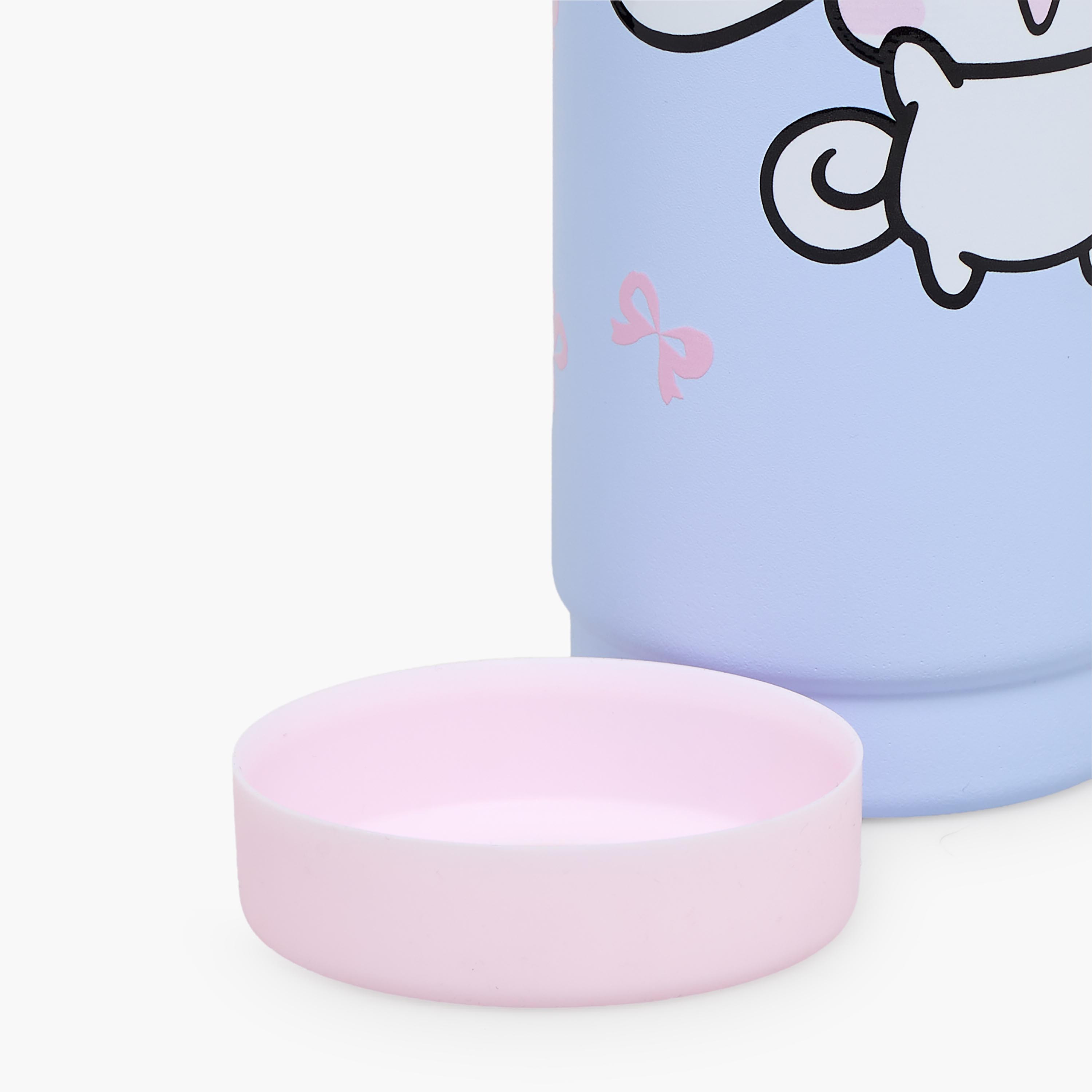 Sanrio Cinnamoroll Print Stainless Steel Water Bottle with Spout and Handle-school-waterbottles-image-8