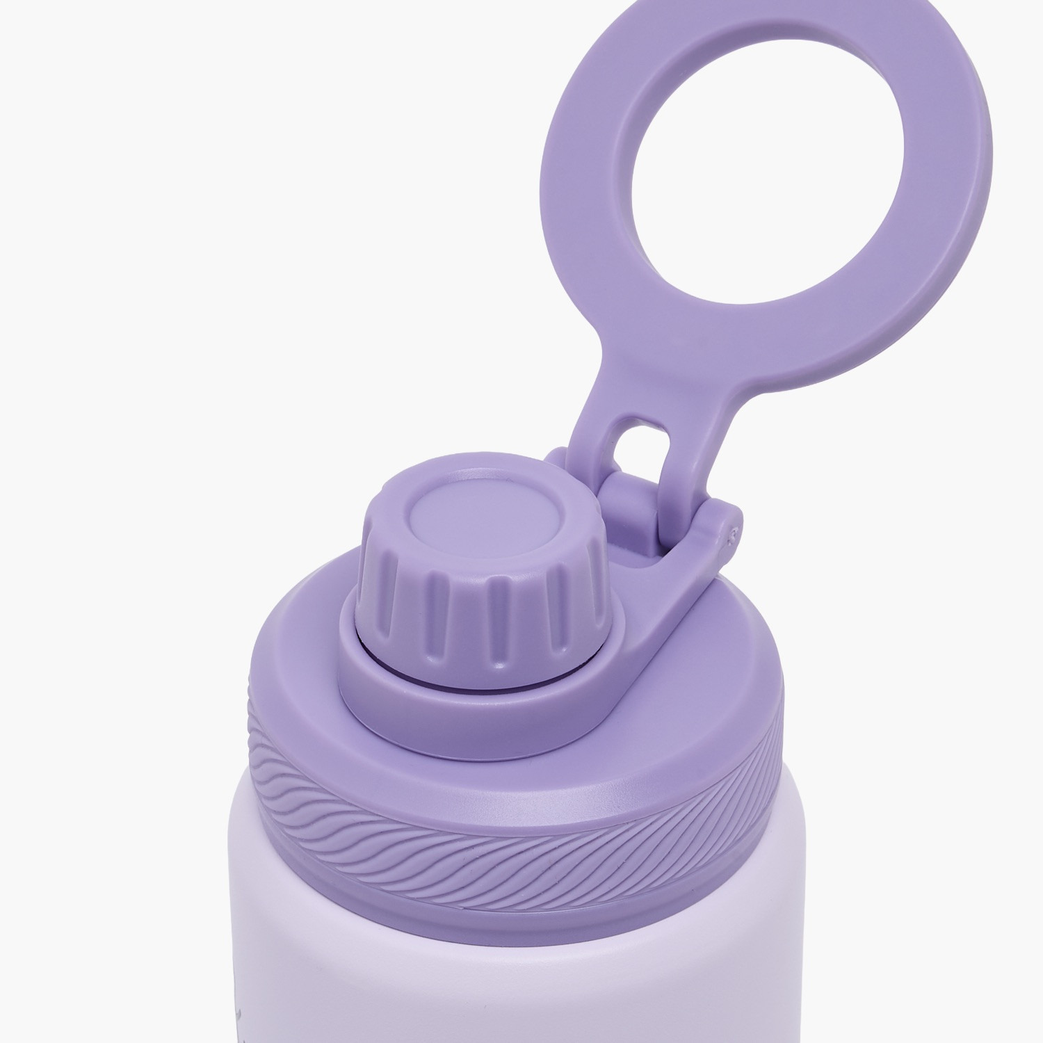 قارورة مياه ستانلس ستيل بطبعات كورومي بغطاء مزود بفوهة للشرب ومقبض من سانريو-school-waterbottles-image-4