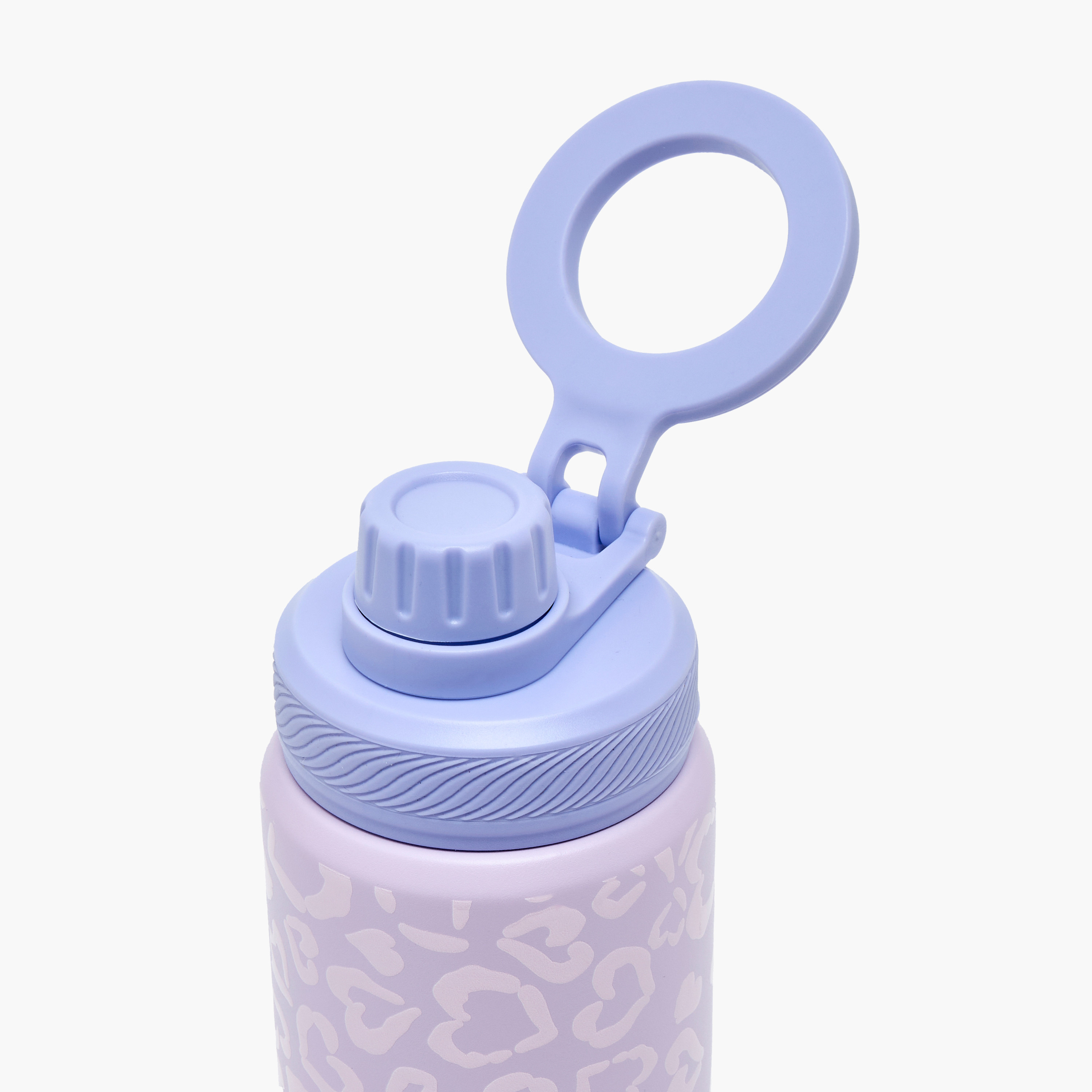 Sanrio Kuromi Print Stainless Steel Water Bottle with Spout and Carry Loop-school-waterbottles-image-4