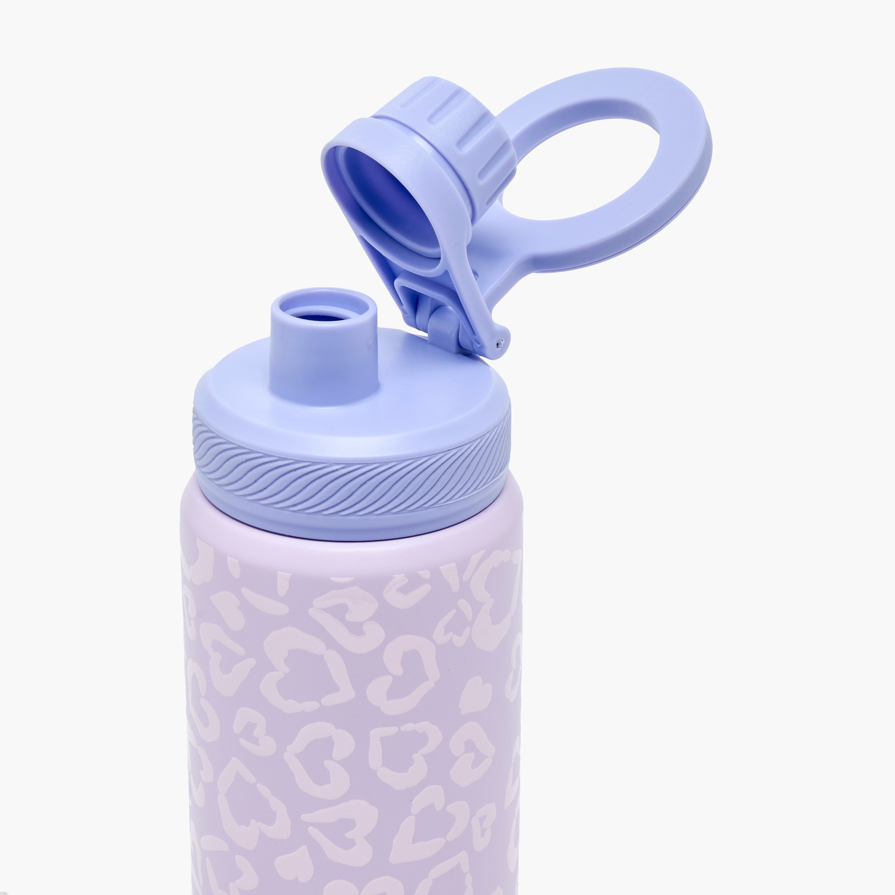 Sanrio Kuromi Print Stainless Steel Water Bottle with Spout and Carry Loop-school-waterbottles-image-6