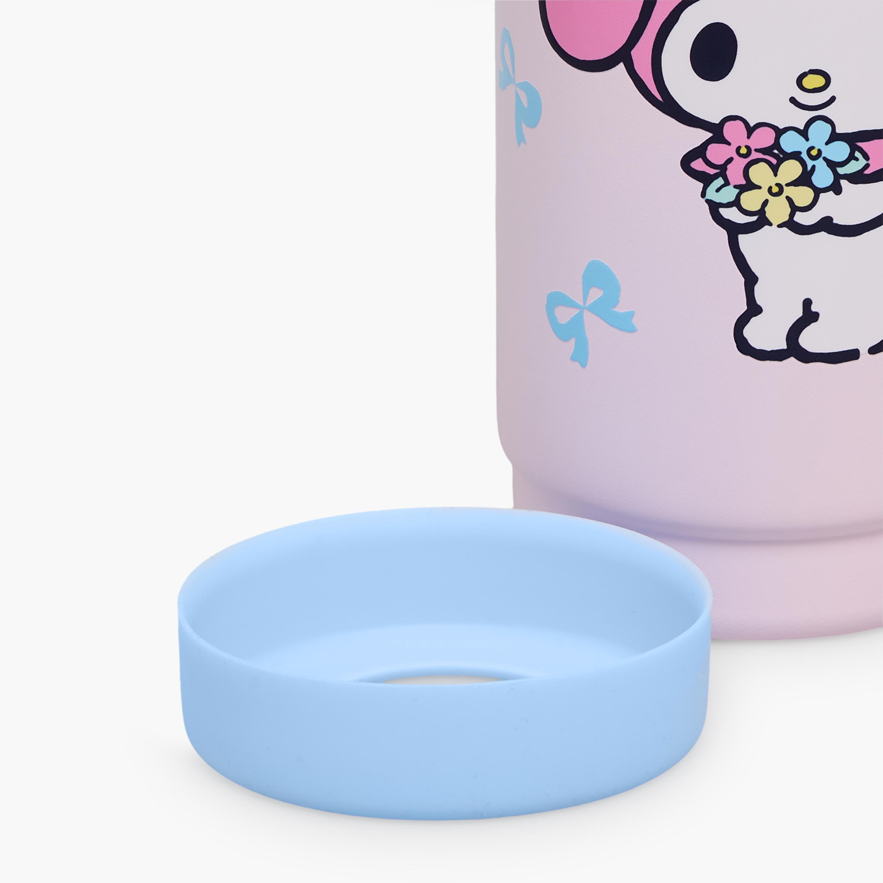 Sanrio My Melody Print Stainless Steel Water Bottle with Spout and Handle-school-waterbottles-image-8