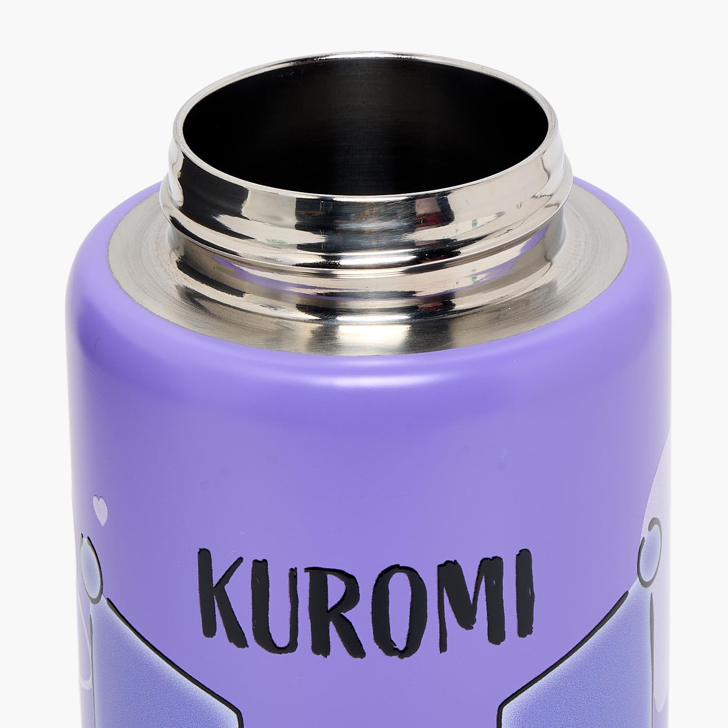 Sanrio Kuromi Print Stainless Steel Water Bottle with Spout and Handle-school-waterbottles-image-5