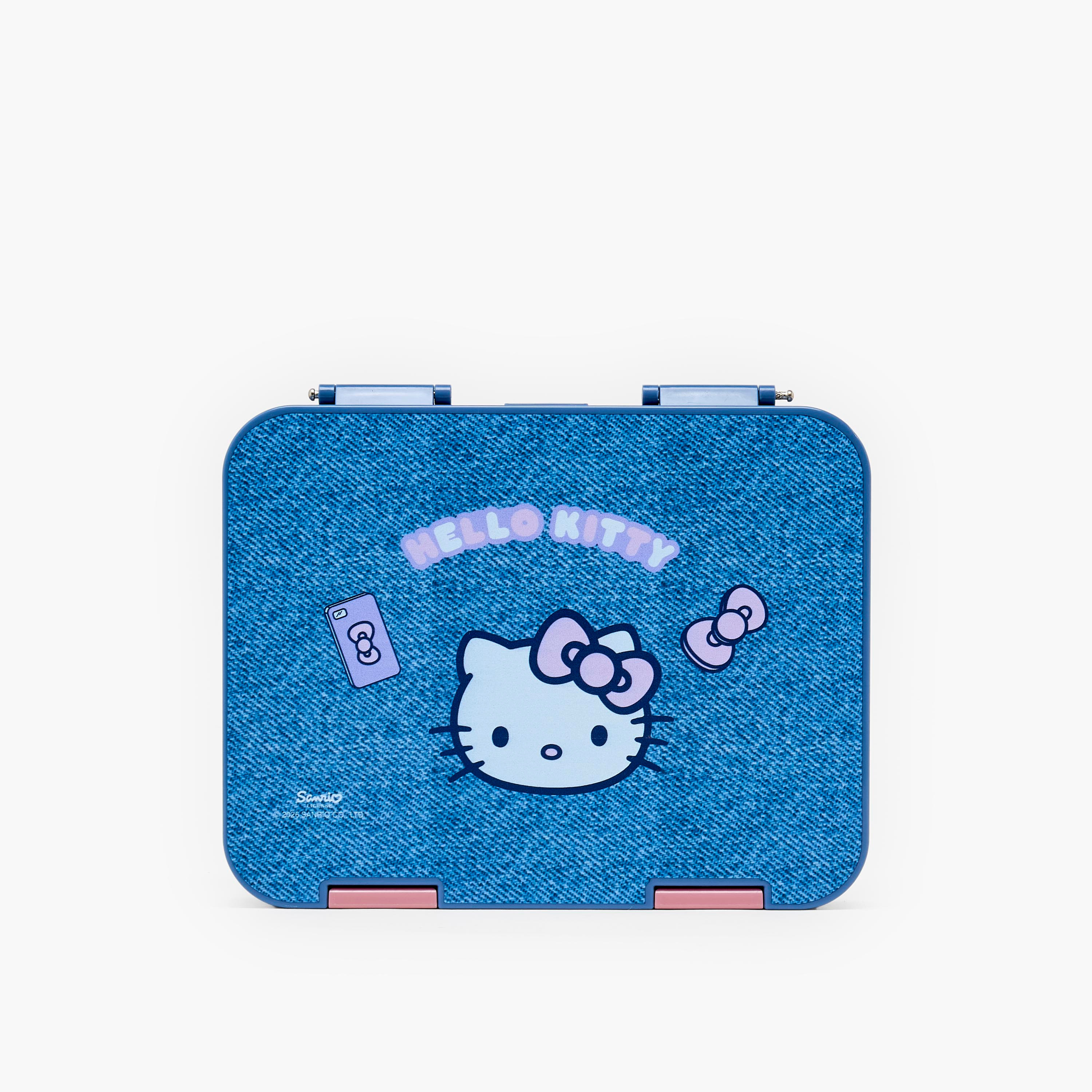 Sanrio Hello Kitty Print Bento Lunch Box for Girls with Clip Lock Lid - 1 L-school-lunchessentials-lunchboxes-image-3