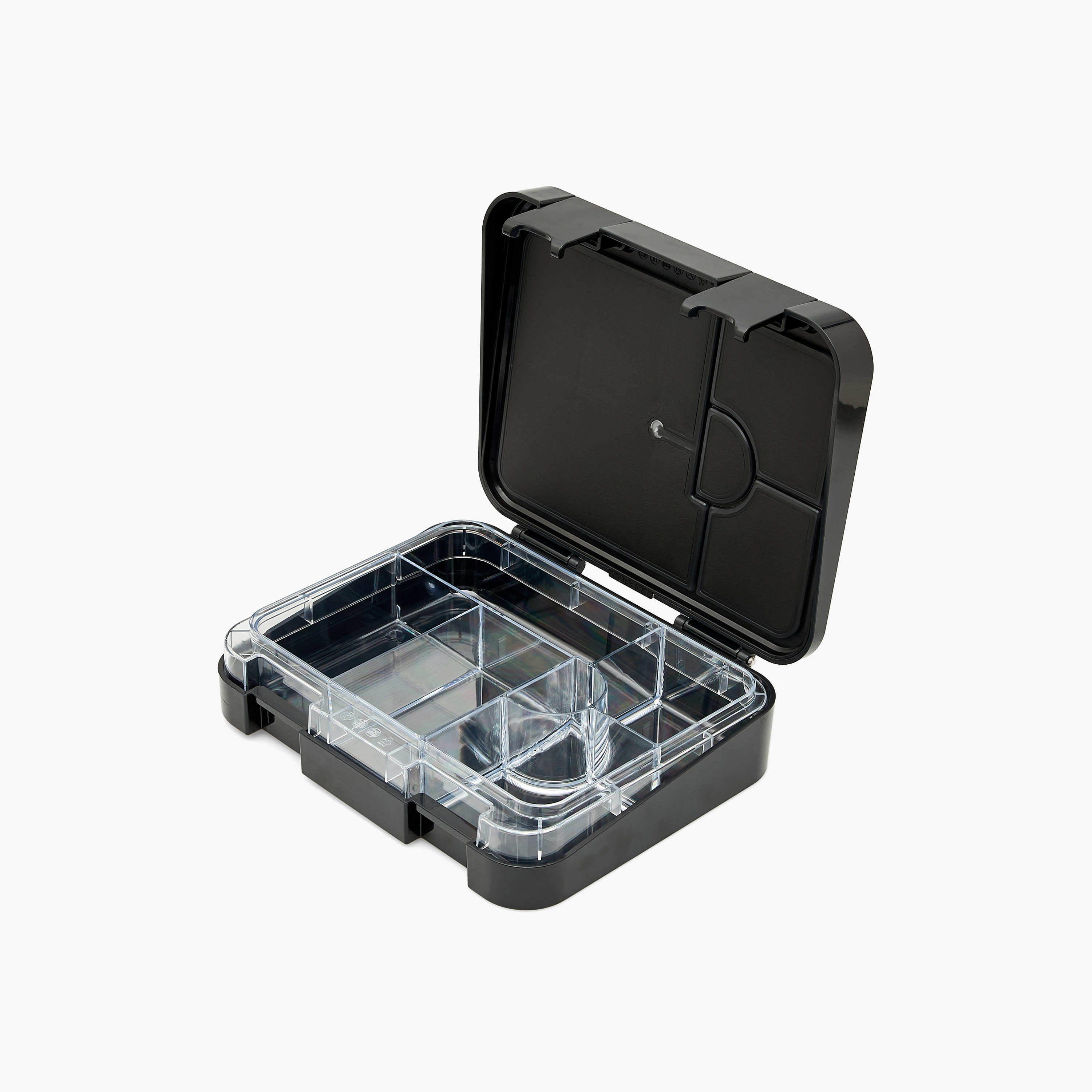 صندوق غداء بنتو بطبعة هيلو كيتي للبنات مع غطاء بقفل كبس من سانيرو - 1 لتر-school-lunchessentials-lunchboxes-image-6