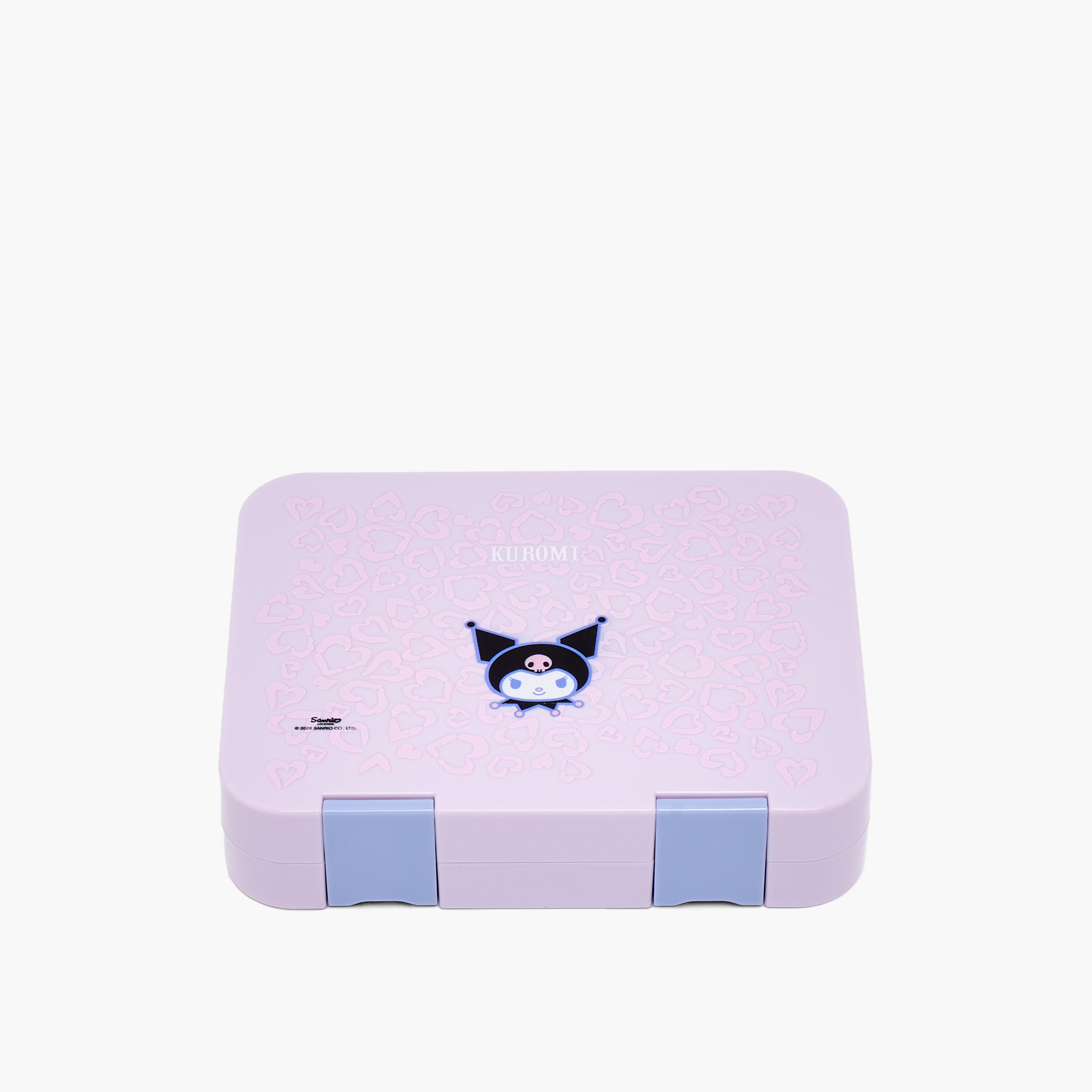 Sanrio Kuromi Print Bento Lunch Box for Girls with Clip Lock Closure - 1 L-school-lunchessentials-lunchboxes-image-2