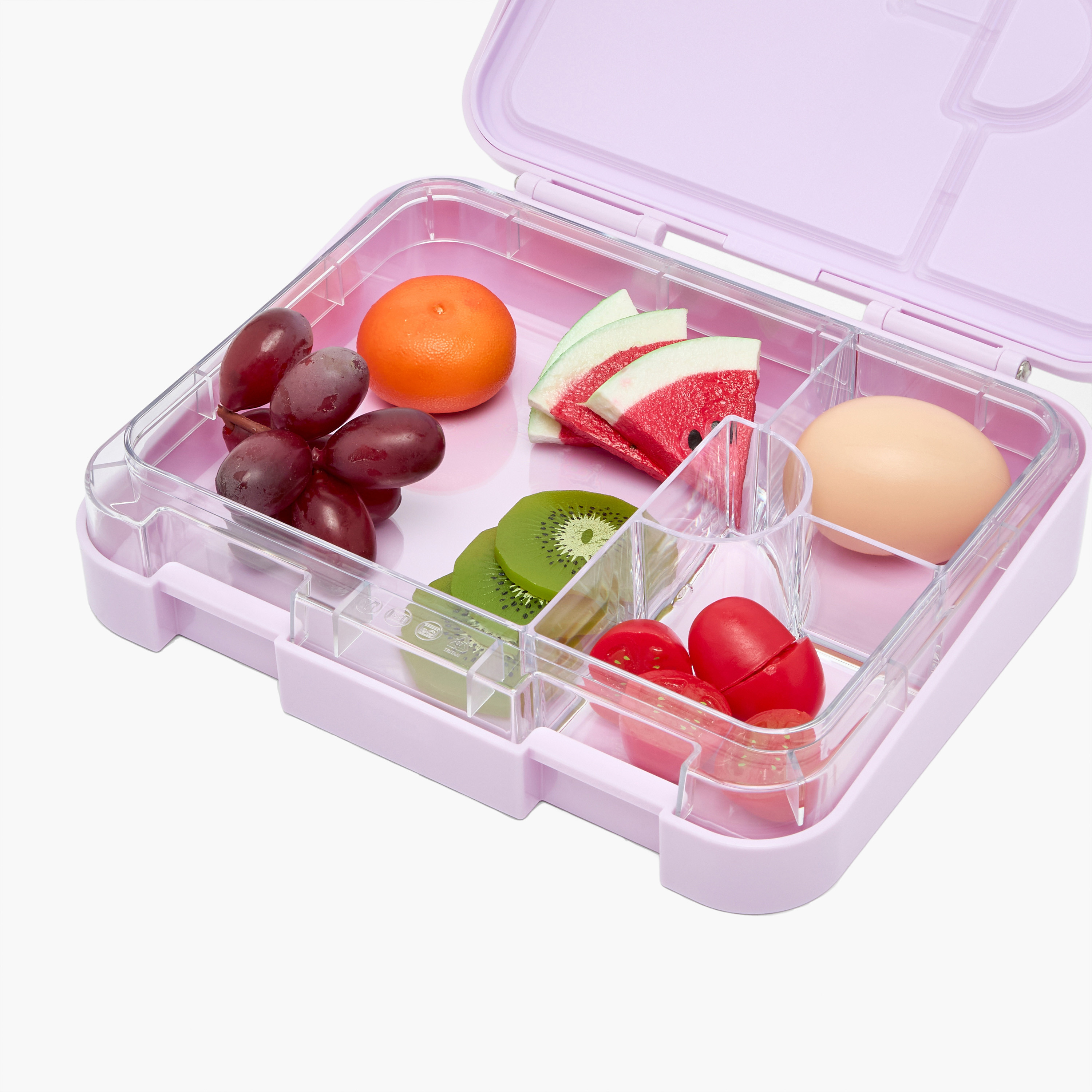 Sanrio Kuromi Print Bento Lunch Box for Girls with Clip Lock Closure - 1 L-school-lunchessentials-lunchboxes-image-9