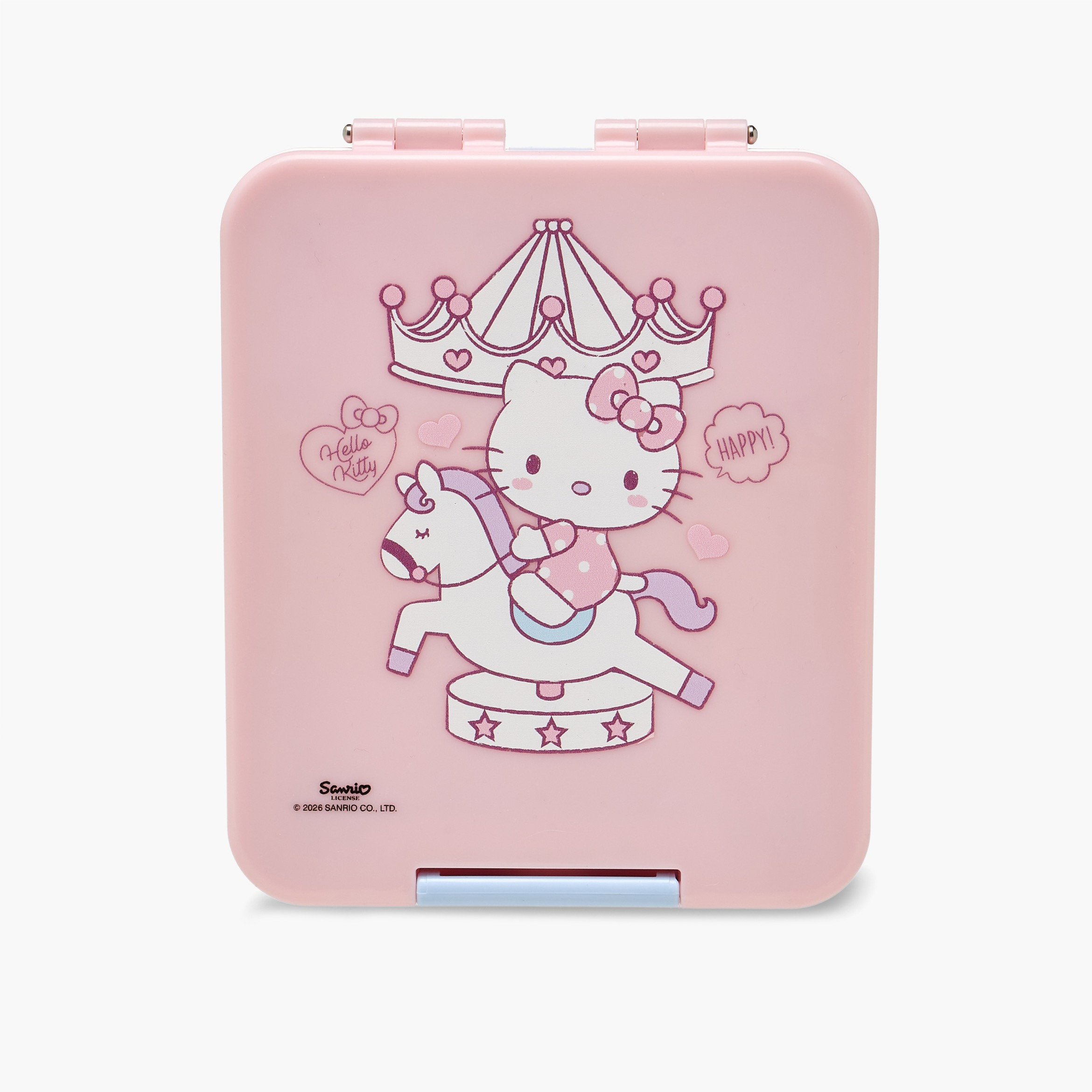 Sanrio Hello Kitty Print Bento Lunch Box for Girls with Clip Lock Lid - 640 ml-school-lunchessentials-lunchboxes-image-3