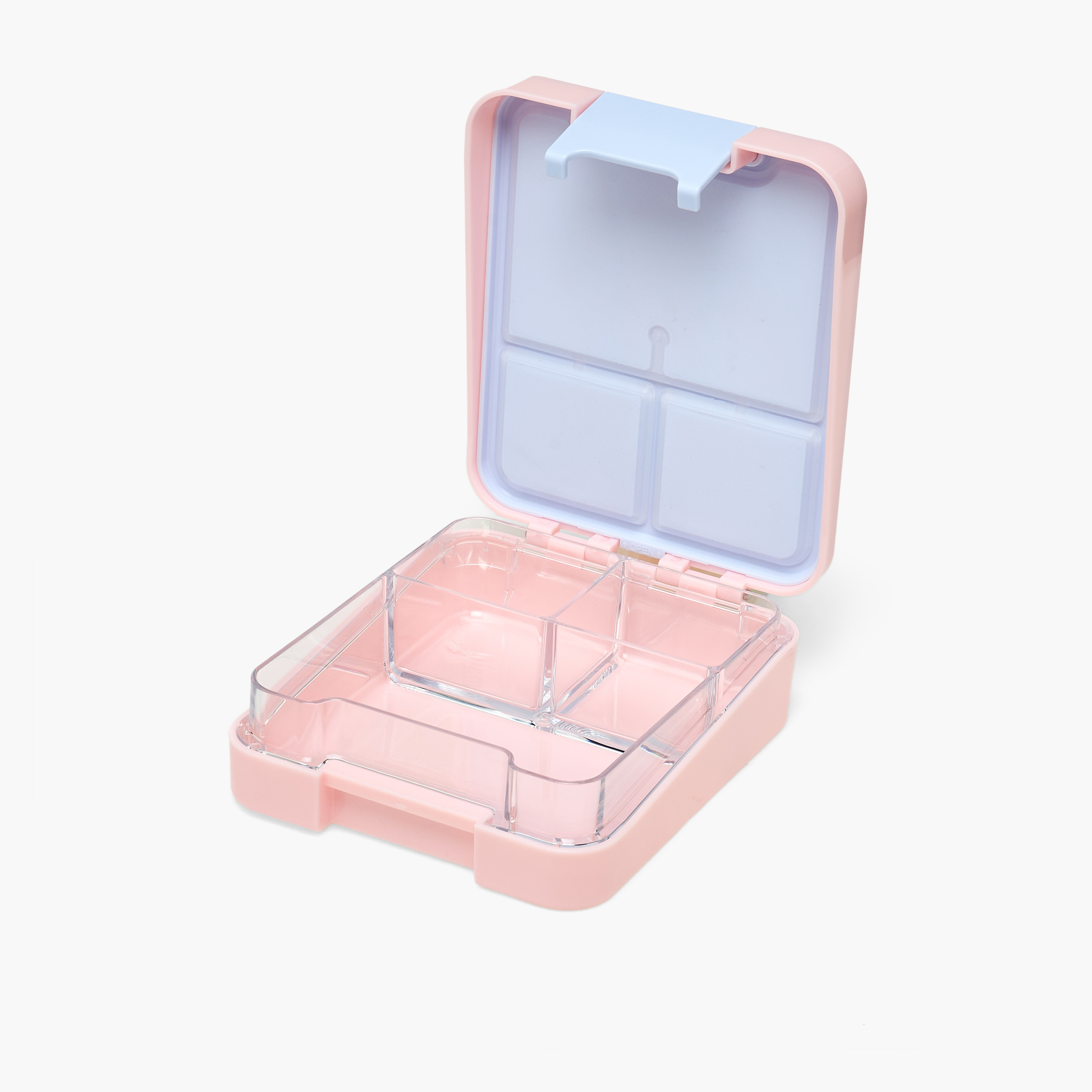 Sanrio Hello Kitty Print Bento Lunch Box for Girls with Clip Lock Lid - 640 ml-school-lunchessentials-lunchboxes-image-6