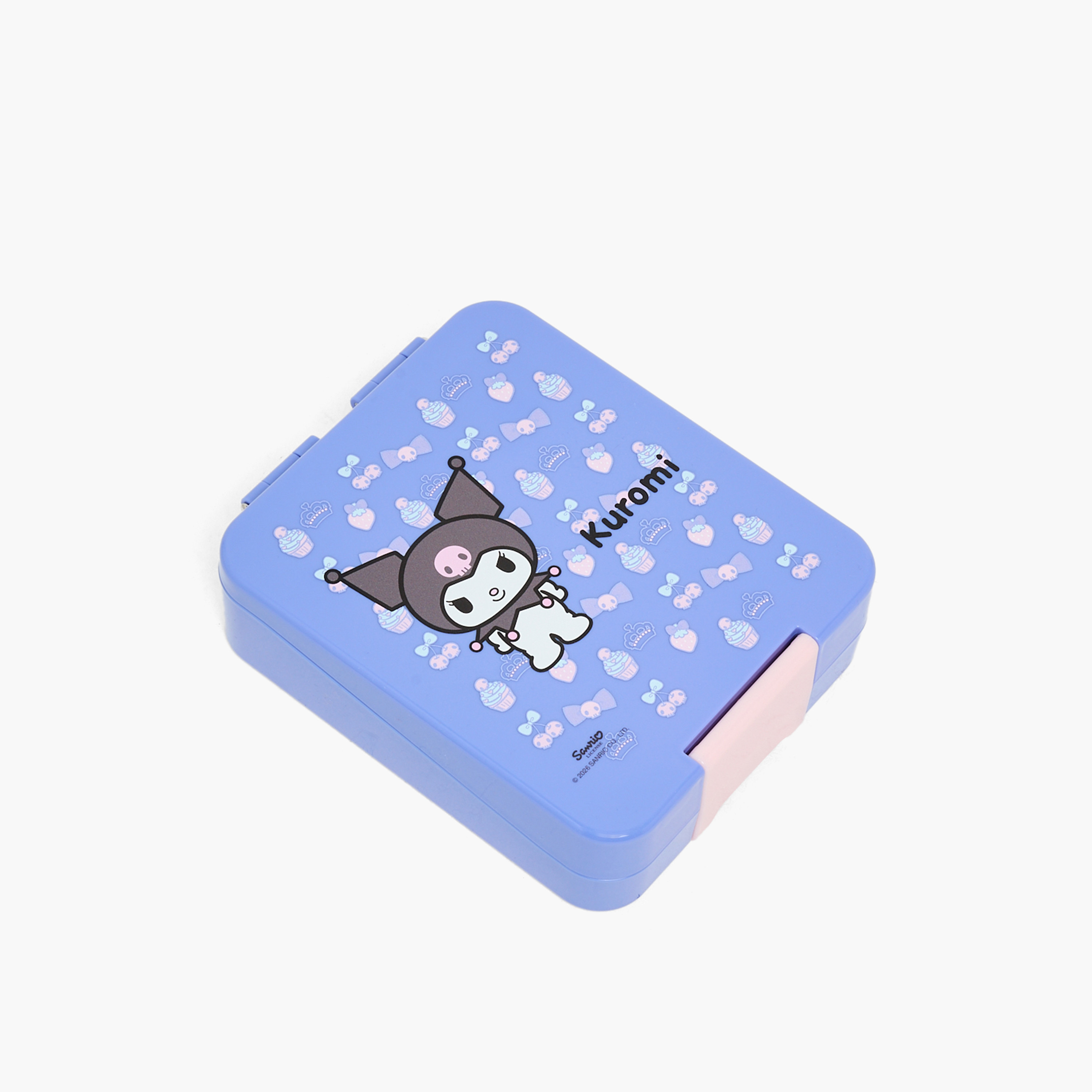Sanrio Kuromi Bento Lunch Box for Girls with 3 Compartments-school-lunchessentials-lunchboxes-image-1