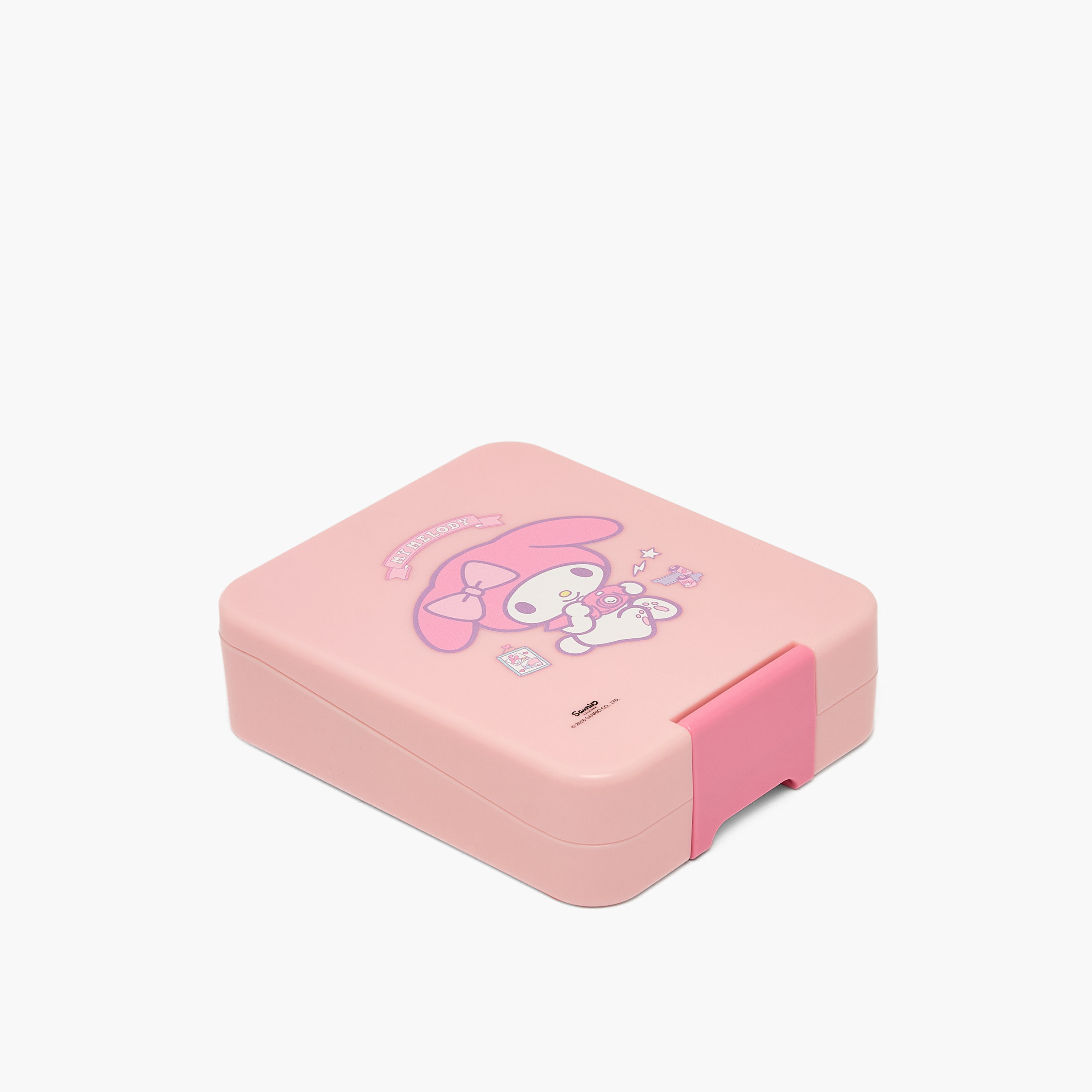 صندوق غداء بينتو بطبعات ماي ميلودي للبنات بغطاء بقفل بمشبك إغلاق - 640 مل-school-lunchessentials-lunchboxes-image-8