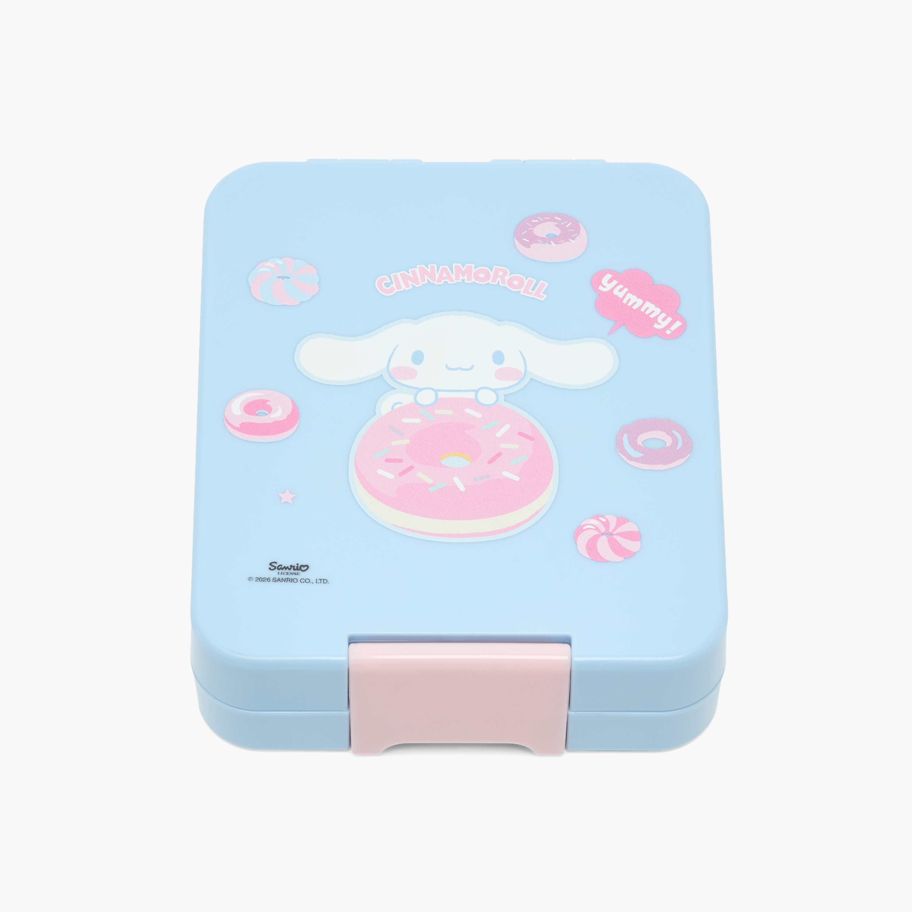 Sanrio Cinnamoroll Print Sandwich Box for Girls 2-5 Years with  3 Compartments-school-lunchessentials-lunchboxes-image-2