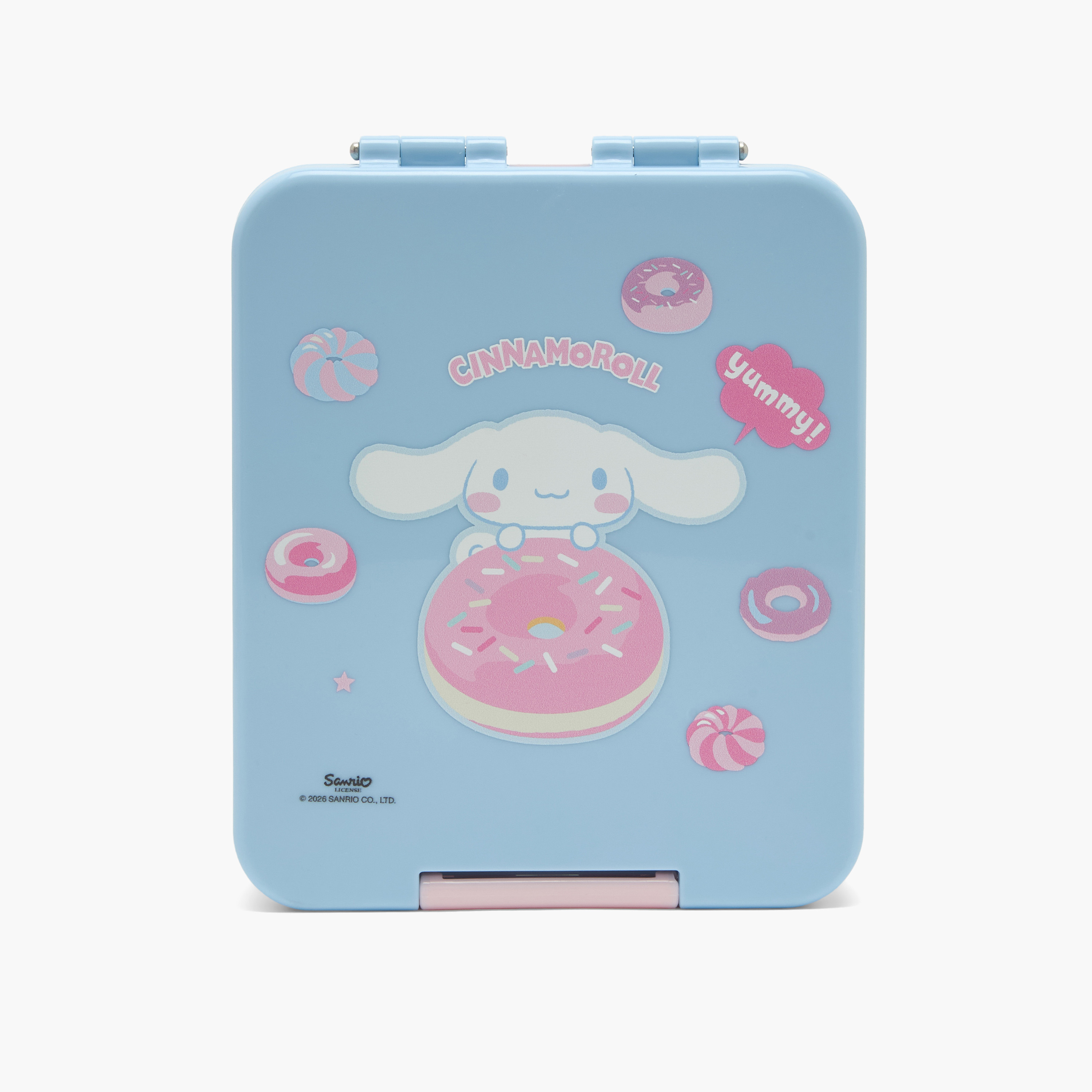 Sanrio Cinnamoroll Print Sandwich Box for Girls 2-5 Years with  3 Compartments-school-lunchessentials-lunchboxes-image-3