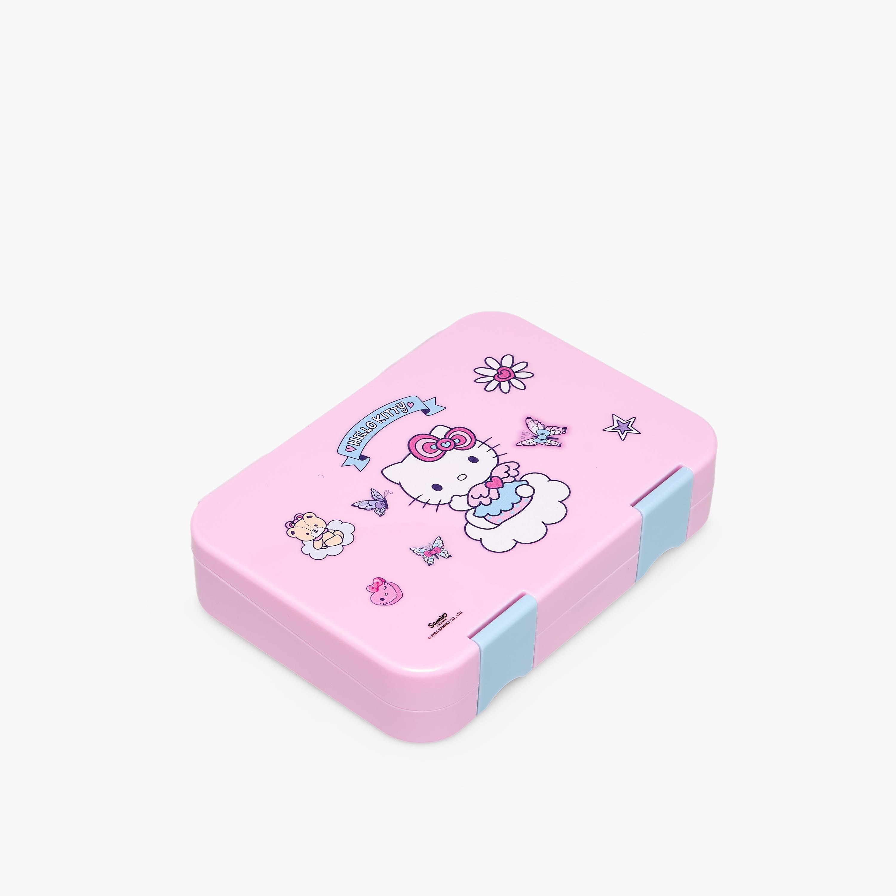 Sanrio Hello Kitty Print Bento Lunch Box for Girls with Clip Lock Lid - 750 ml-school-lunchessentials-lunchboxes-image-1