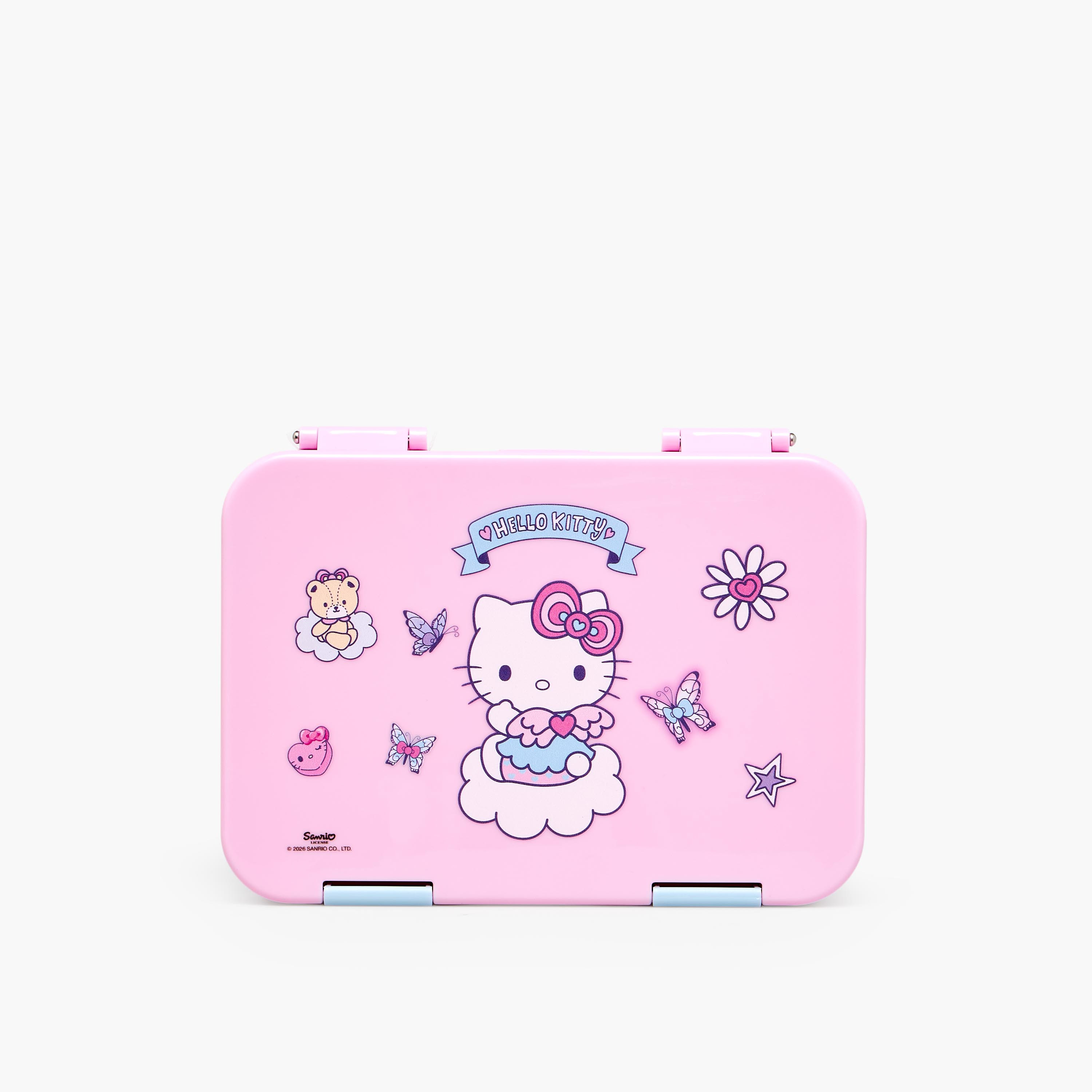 Sanrio Hello Kitty Print Bento Lunch Box for Girls with Clip Lock Lid - 750 ml-school-lunchessentials-lunchboxes-image-3