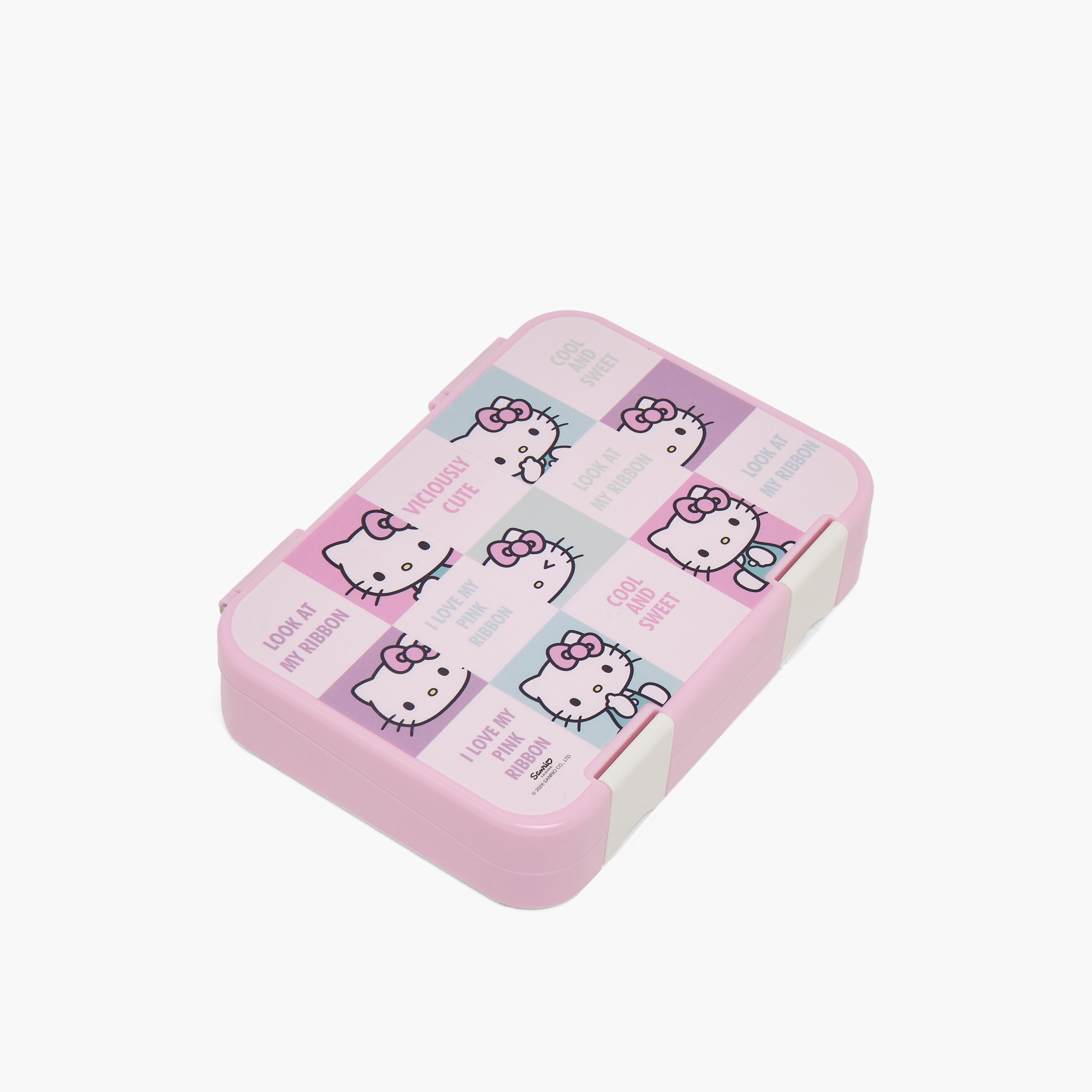 Sanrio Hello Kitty Lunch Box for Girls with Clip Lock Lid-school-lunchessentials-lunchboxes-image-1