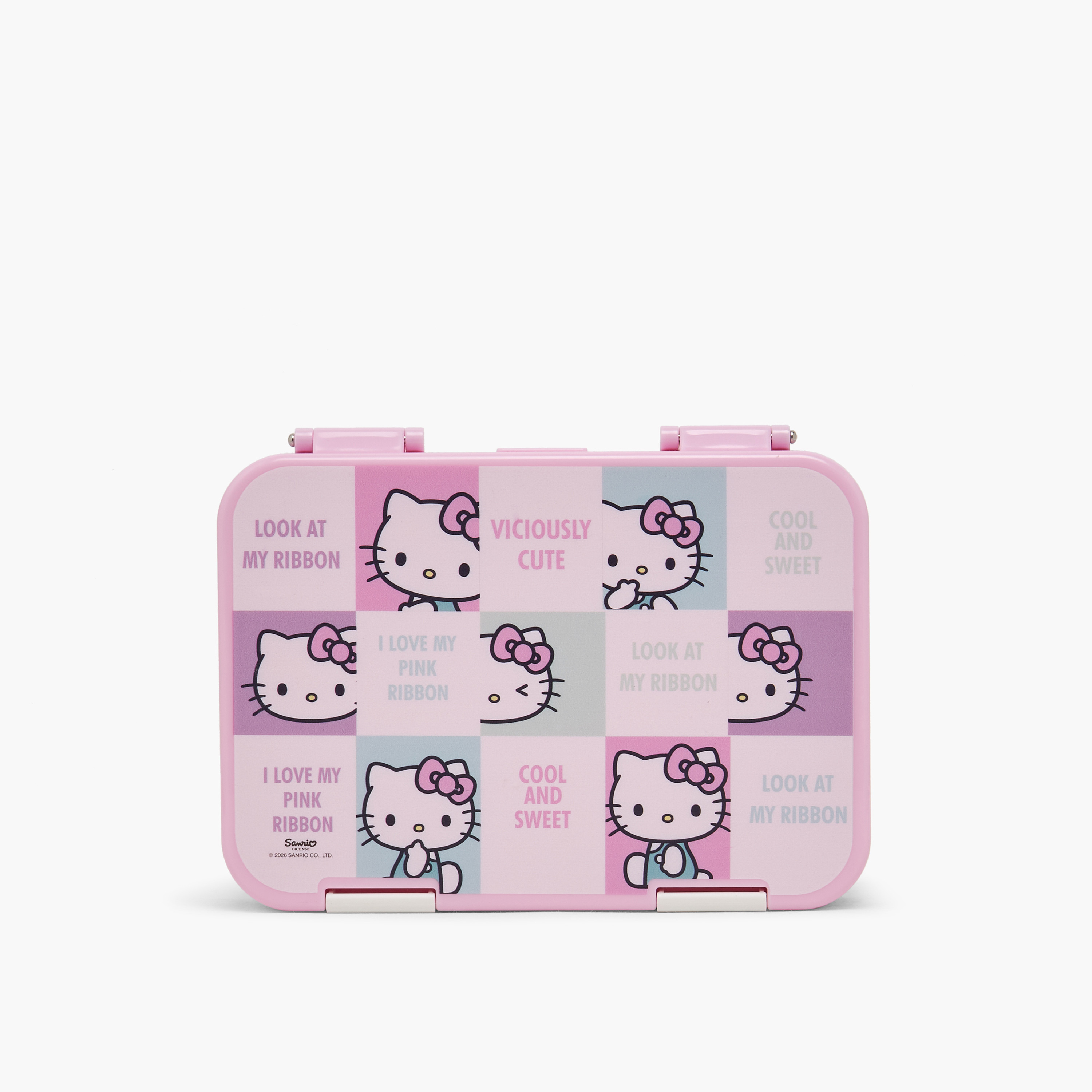 Sanrio Hello Kitty Lunch Box for Girls with Clip Lock Lid-school-lunchessentials-lunchboxes-image-3