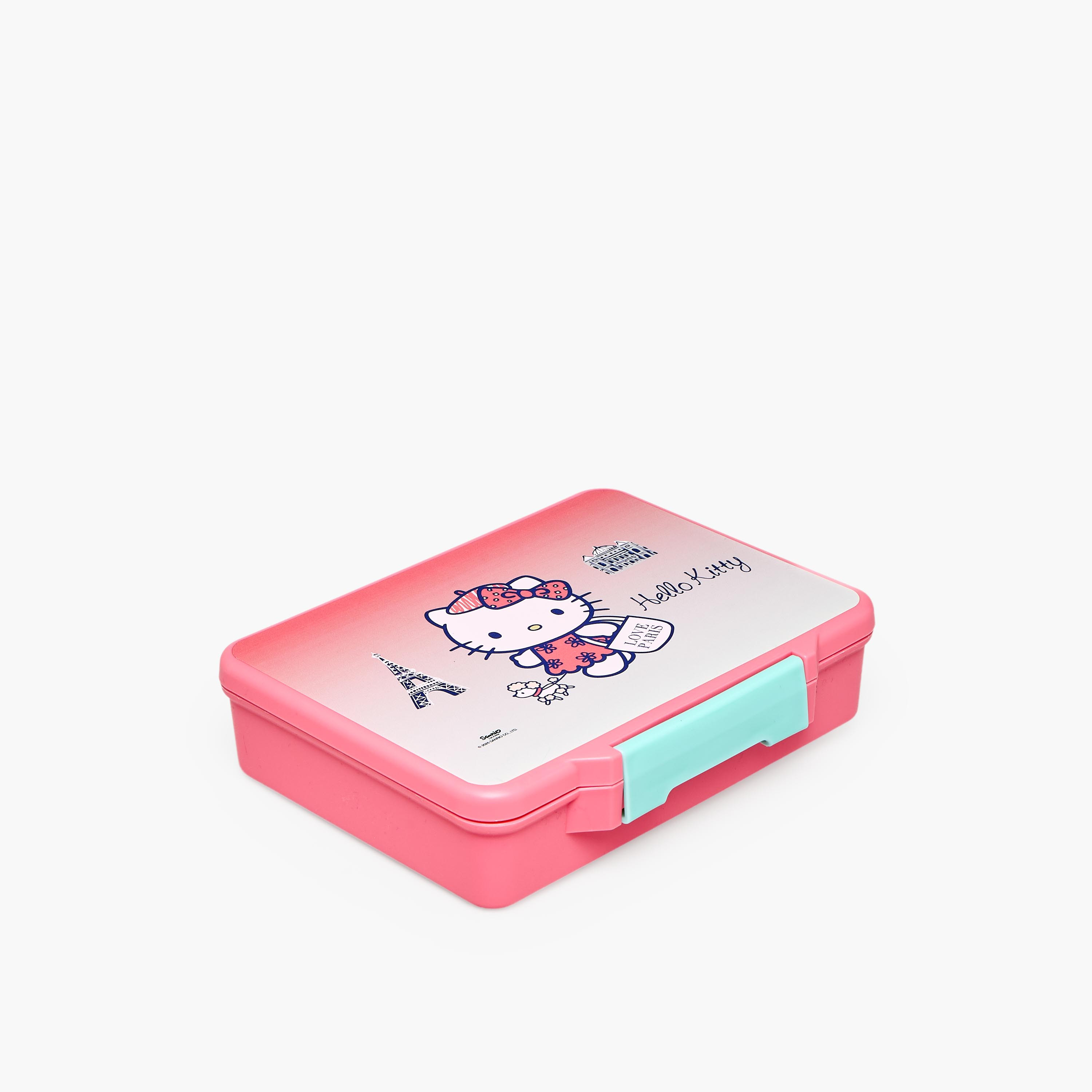 Sanrio Hello Kitty Print Lunch Box for Girls with Compartments - 1.2 L-school-lunchessentials-lunchboxes-image-1