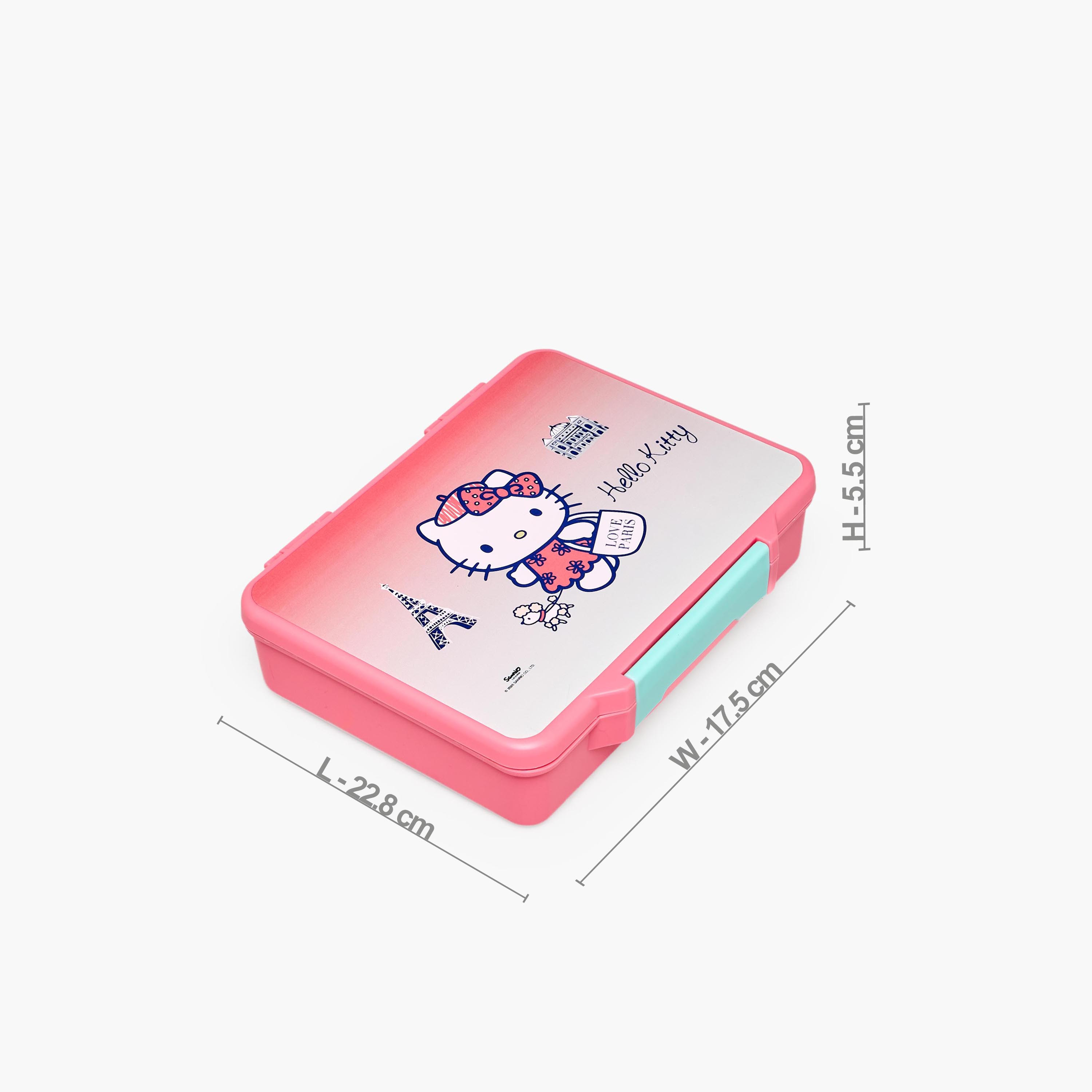 Sanrio Hello Kitty Print Lunch Box for Girls with Compartments - 1.2 L-school-lunchessentials-lunchboxes-image-11