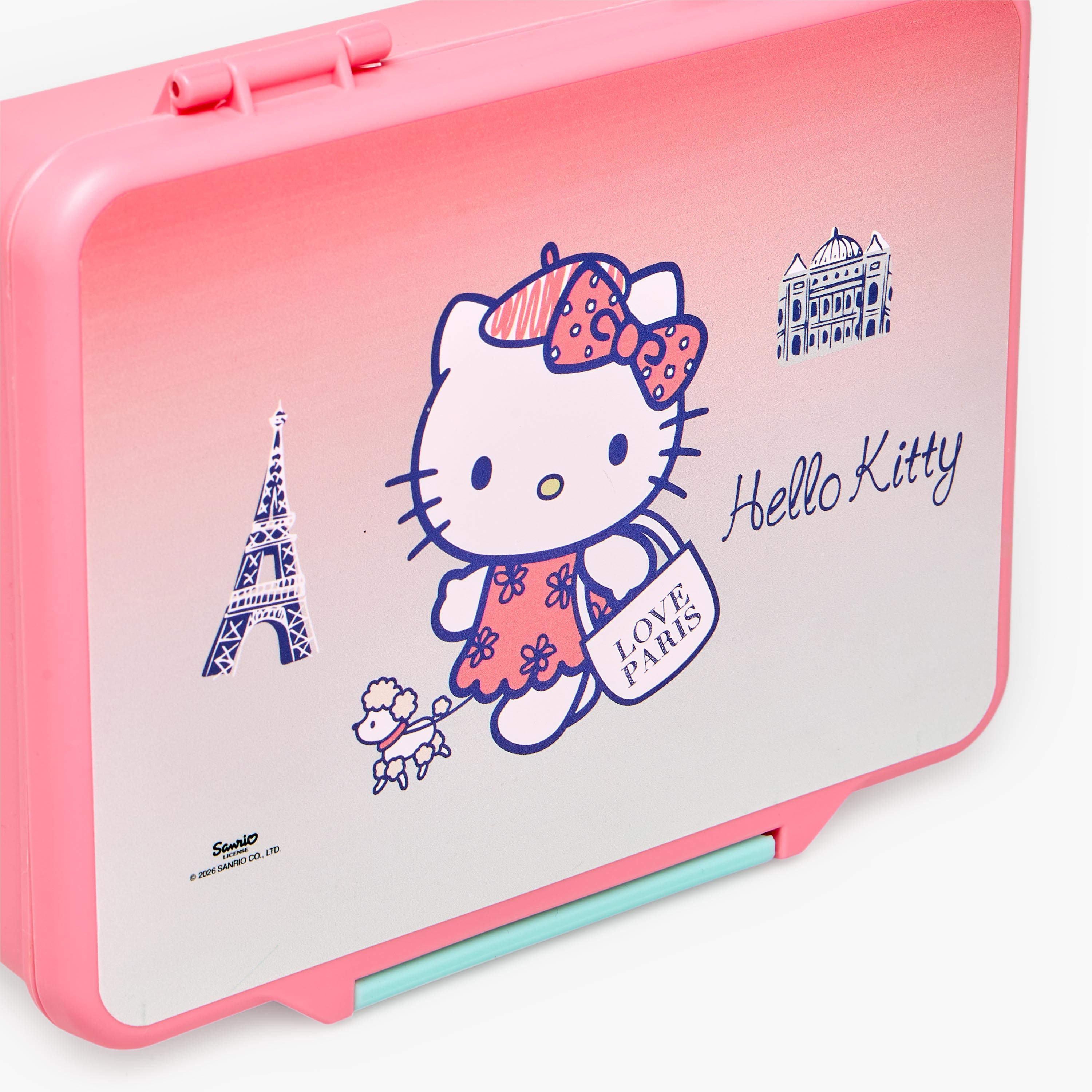 Sanrio Hello Kitty Print Lunch Box for Girls with Compartments - 1.2 L-school-lunchessentials-lunchboxes-image-5