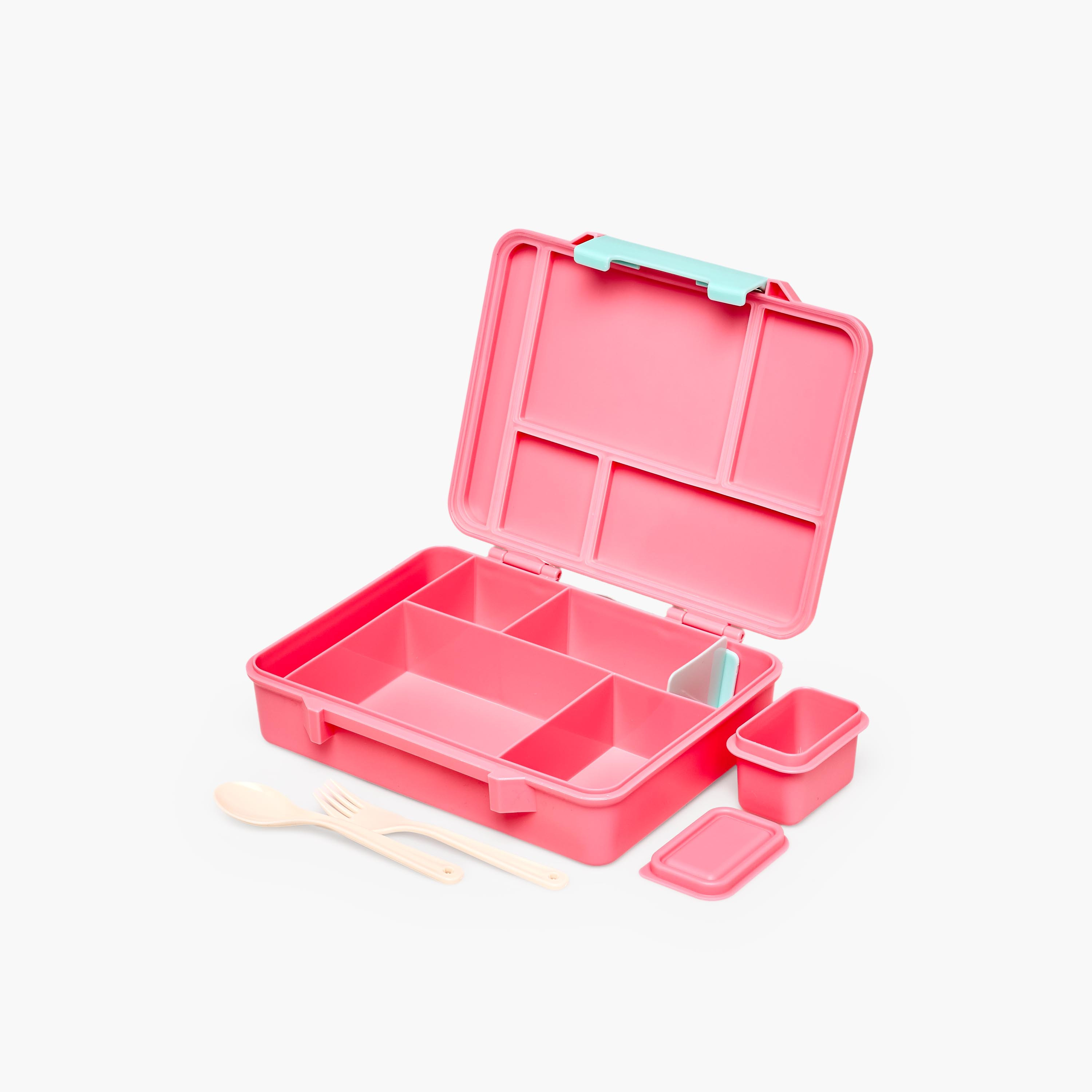 Sanrio Hello Kitty Print Lunch Box for Girls with Compartments - 1.2 L-school-lunchessentials-lunchboxes-image-8