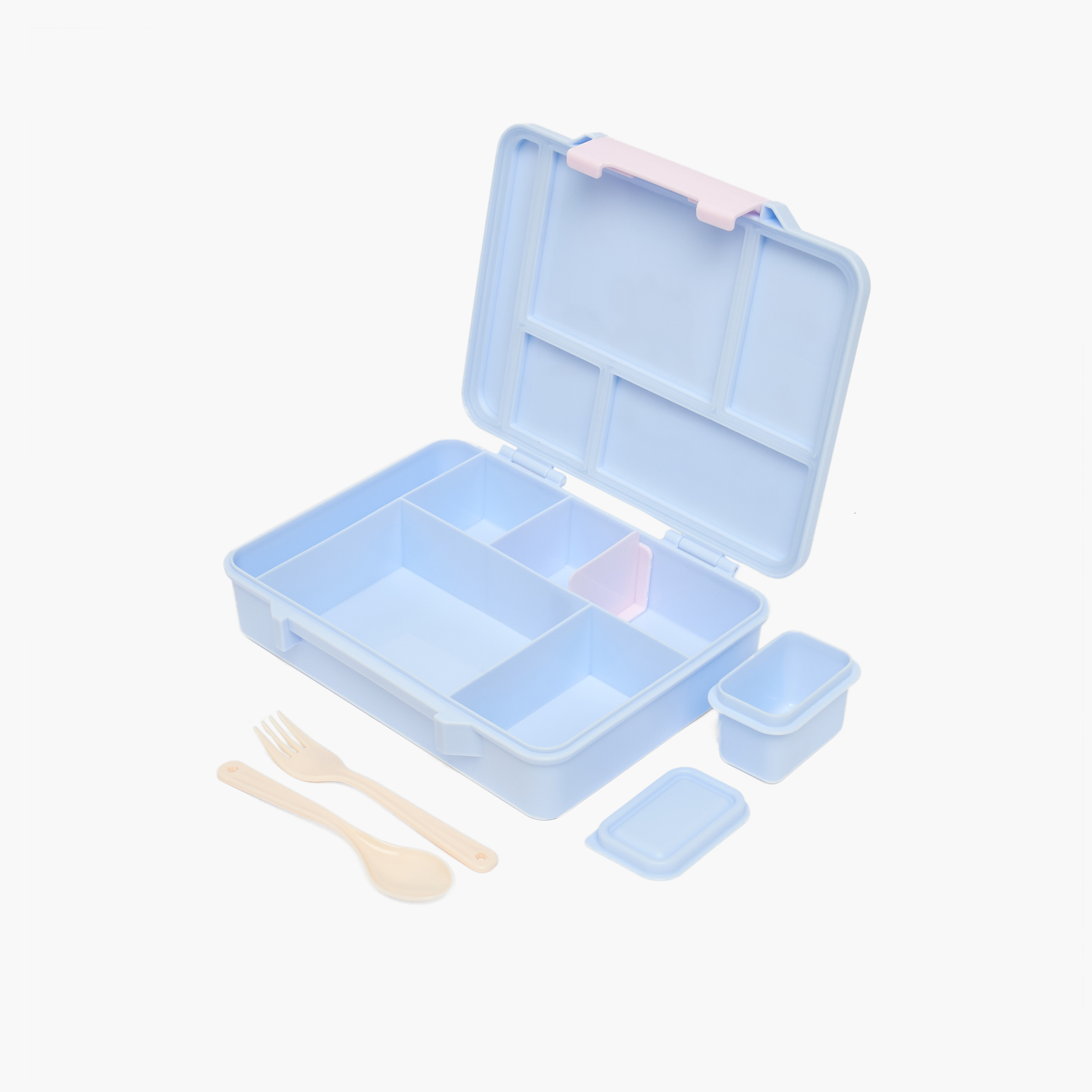 Sanrio Cinnamoroll Print Bento Lunch Box for Girls with Cutlery - 1.2 L-school-lunchessentials-lunchboxes-image-6