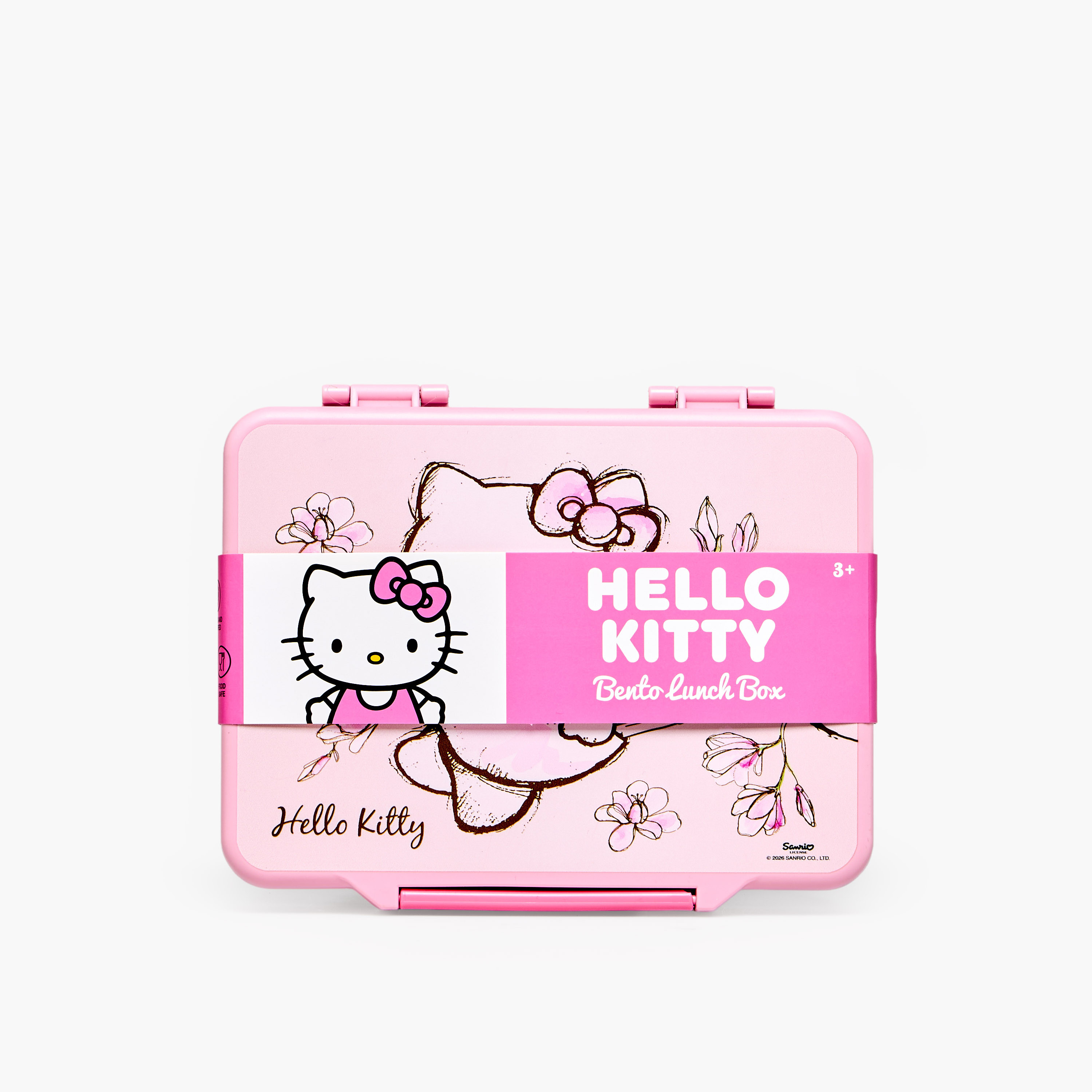 Sanrio Hello Kitty Print Bento Lunch Box for Girls with Cutlery-school-lunchessentials-lunchboxes-image-11