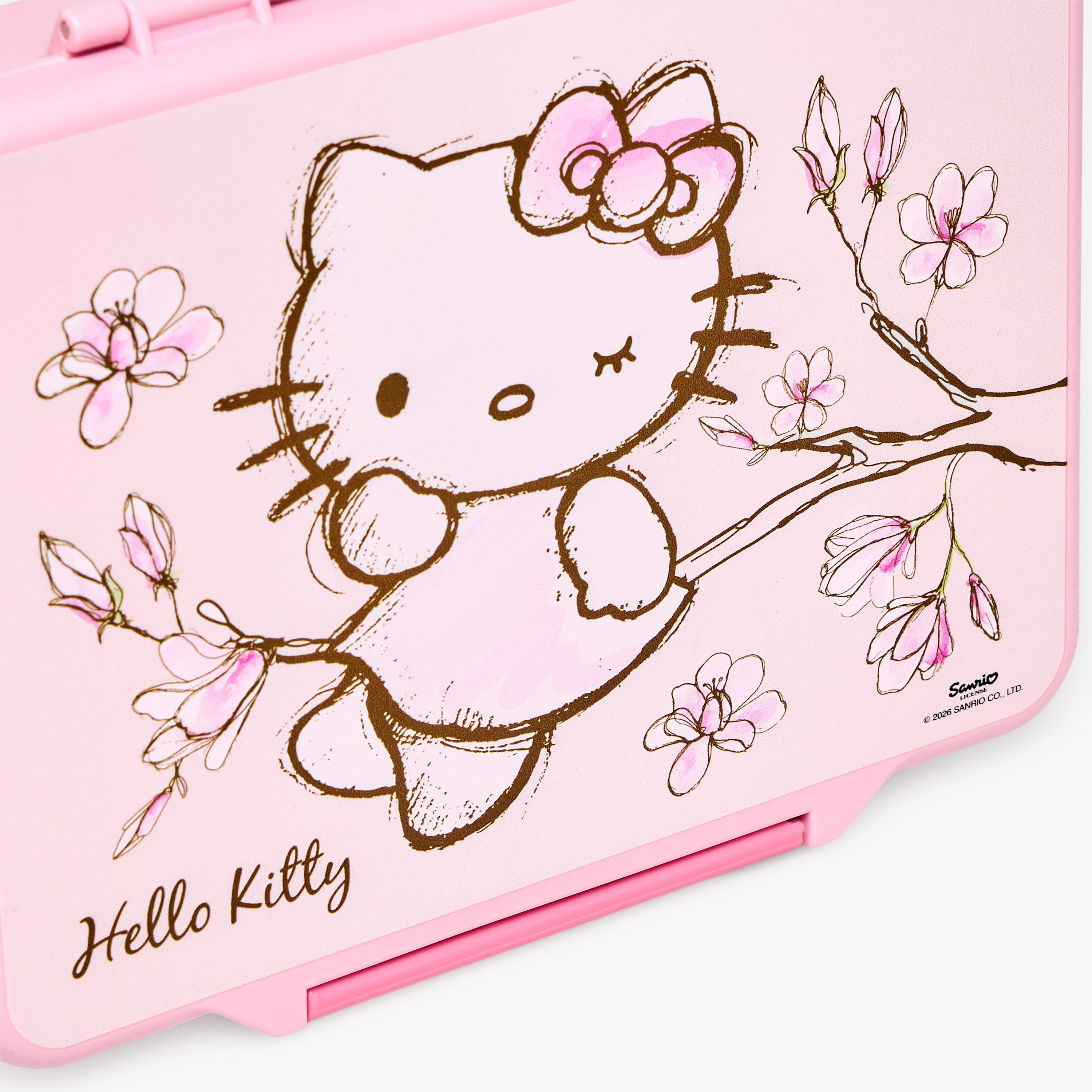 Sanrio Hello Kitty Print Bento Lunch Box for Girls with Cutlery-school-lunchessentials-lunchboxes-image-4