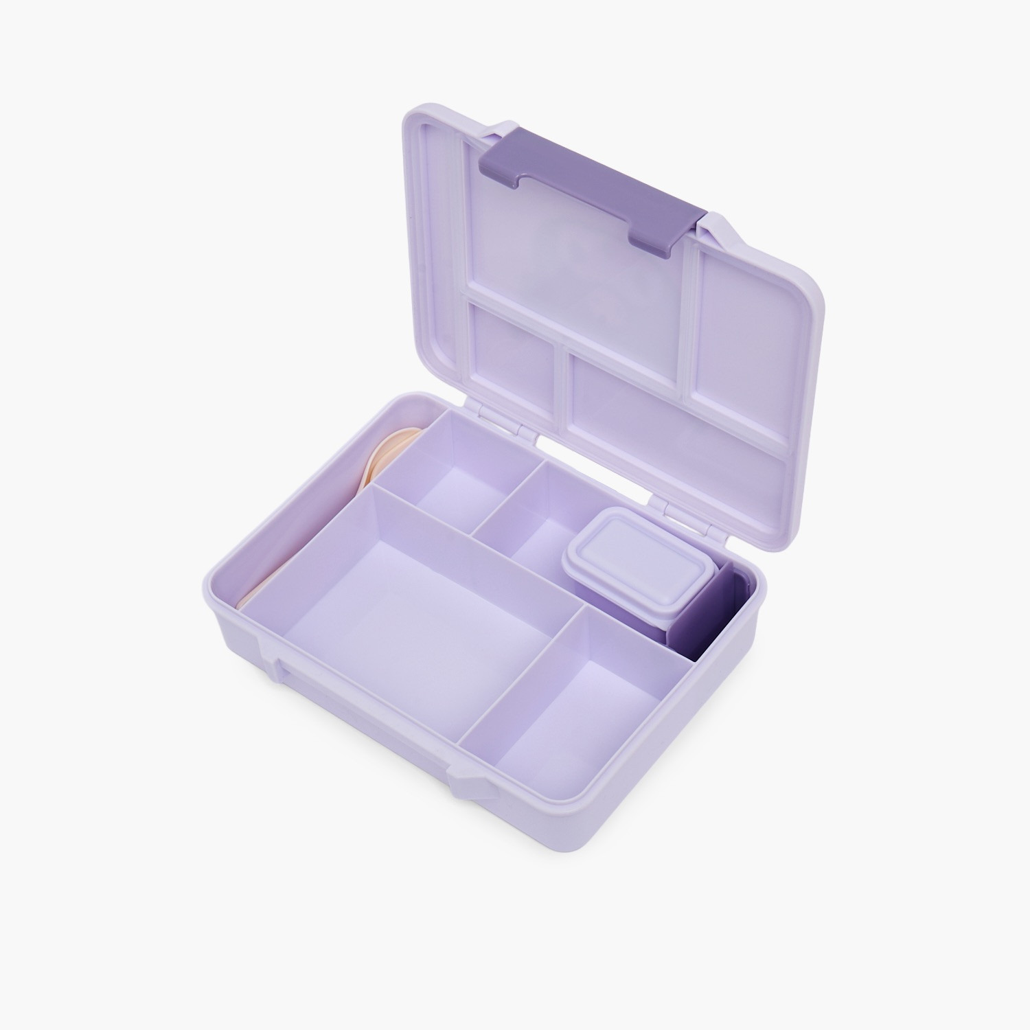 صندوق غداء للأولاد بطبعات كورومي مع أقسام من سانريو - 1.2 لتر-school-lunchessentials-lunchboxes-image-6