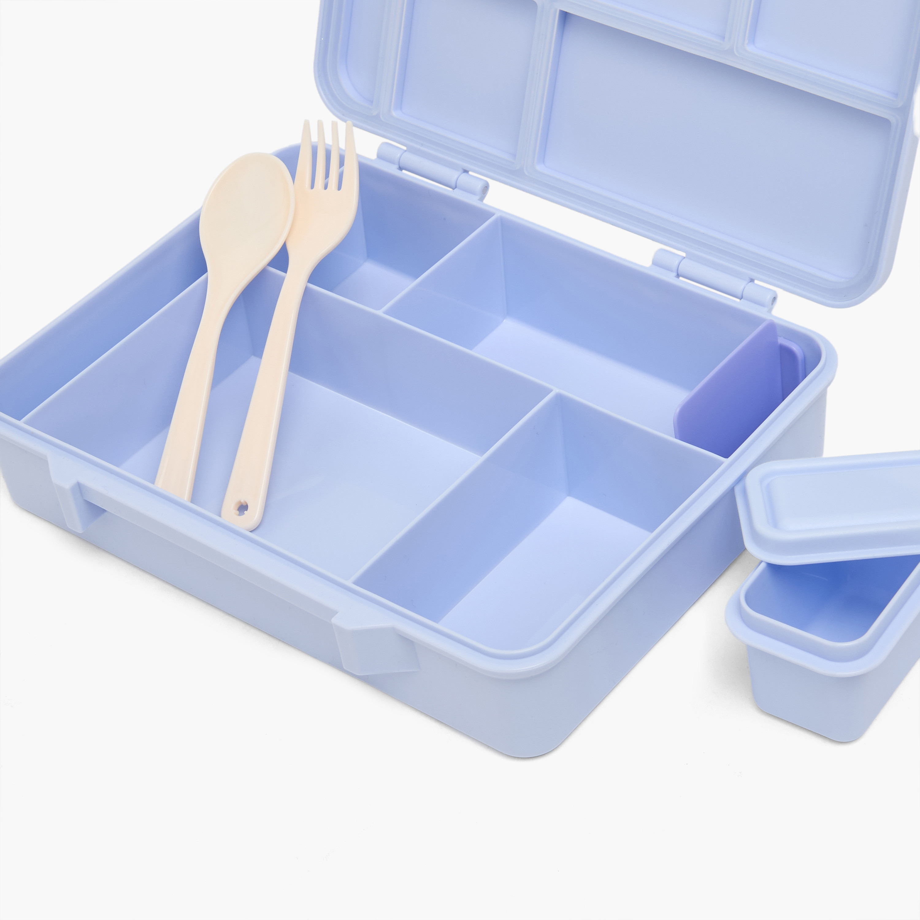 صندوق غداء بينتو بطبعات كورومي مع أدوات مائدة للبنات من سانريو - 1.2 لتر-school-lunchessentials-lunchboxes-image-9
