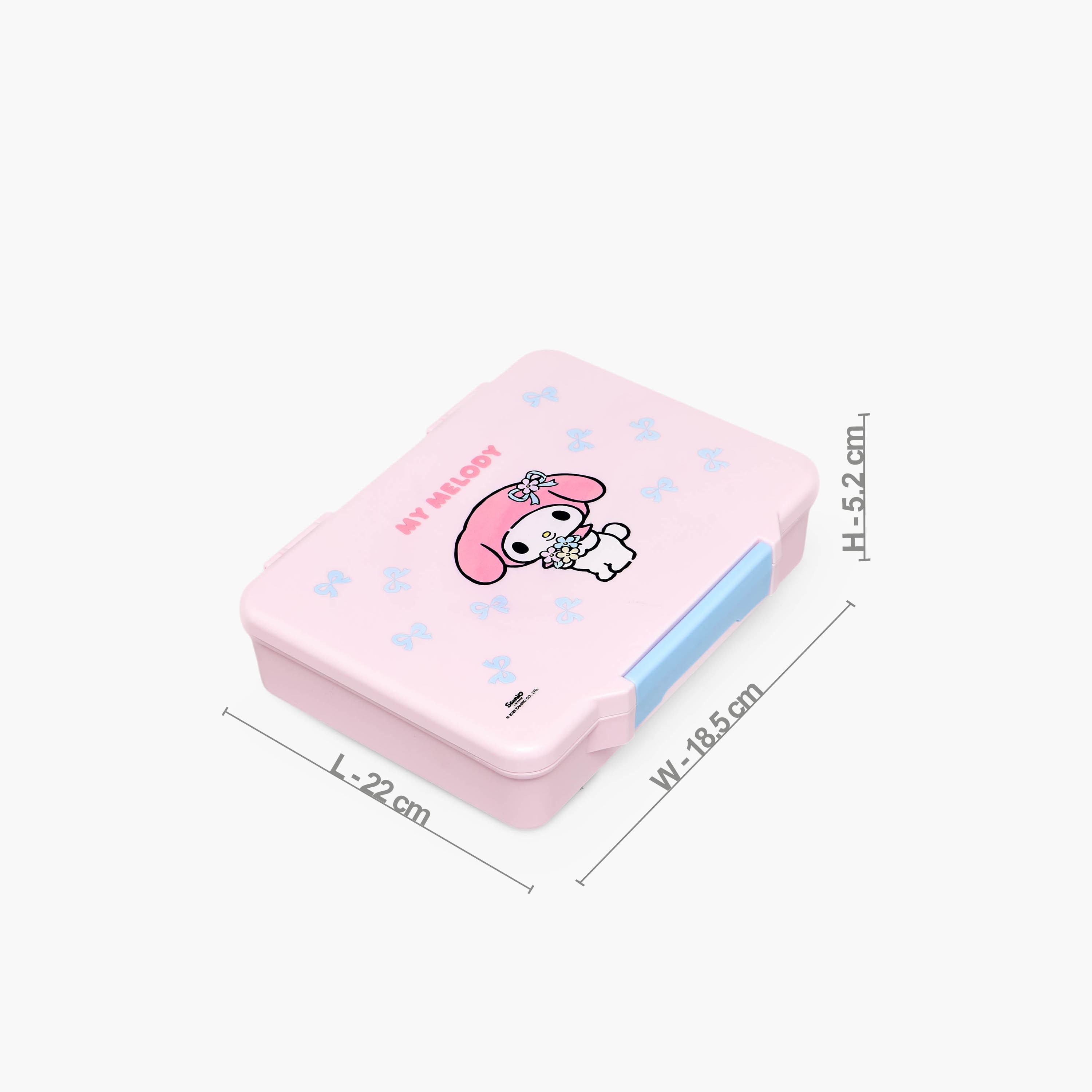 Sanrio My Melody Print Lunch Box for Girls with Compartments - 1.2 L-school-lunchessentials-lunchboxes-image-10