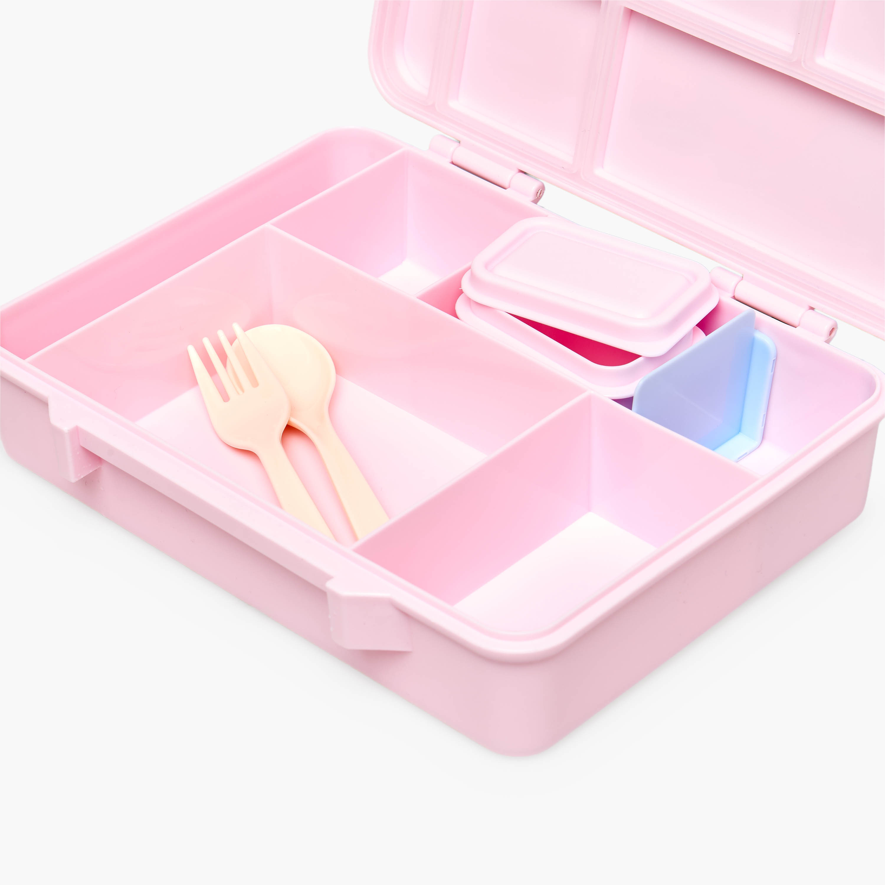 Sanrio My Melody Print Lunch Box for Girls with Compartments - 1.2 L-school-lunchessentials-lunchboxes-image-8
