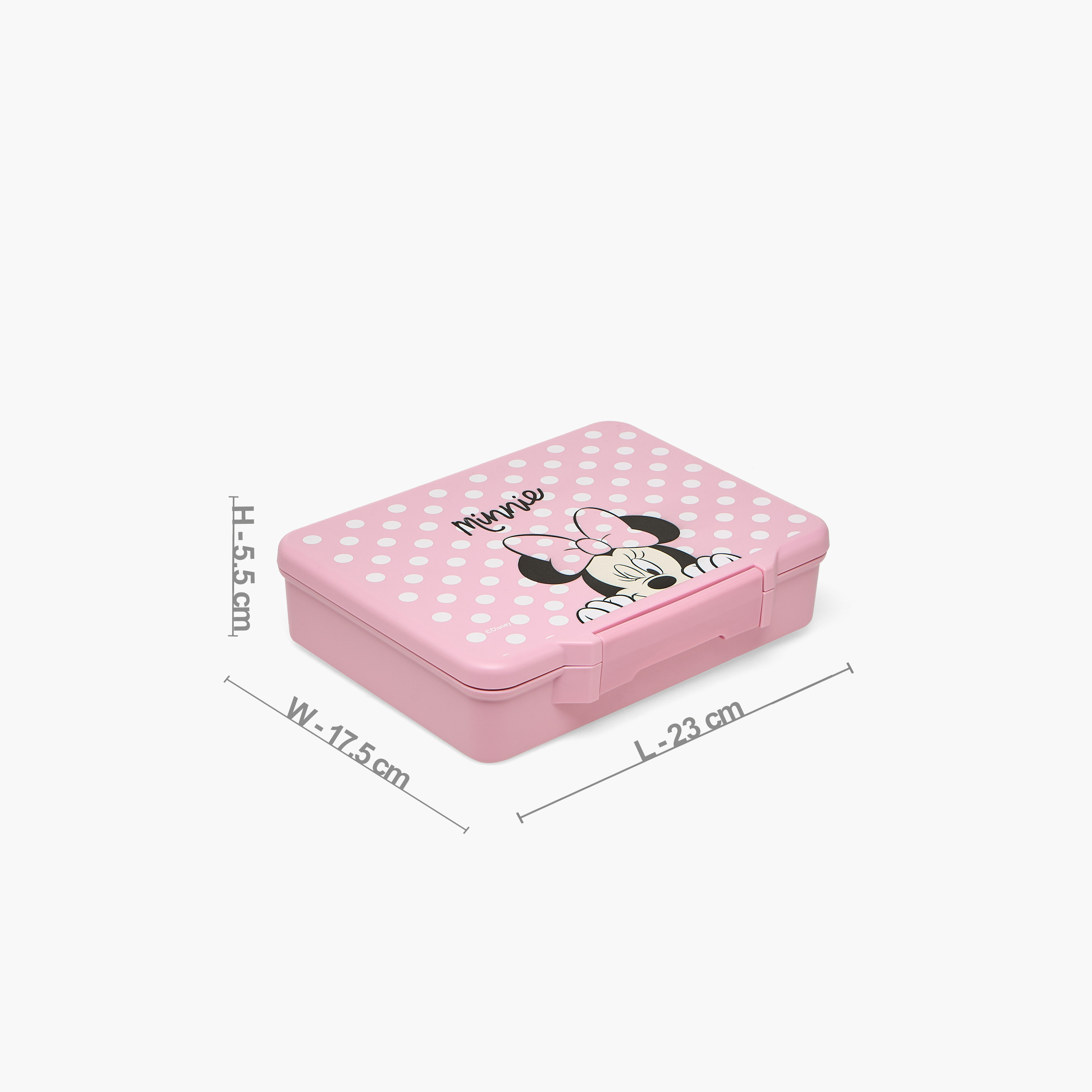 صندوق غداء بينتو بطبعات ميني ماوس مع أدوات مائدة للبنات من ديزني-school-lunchessentials-lunchboxes-image-11