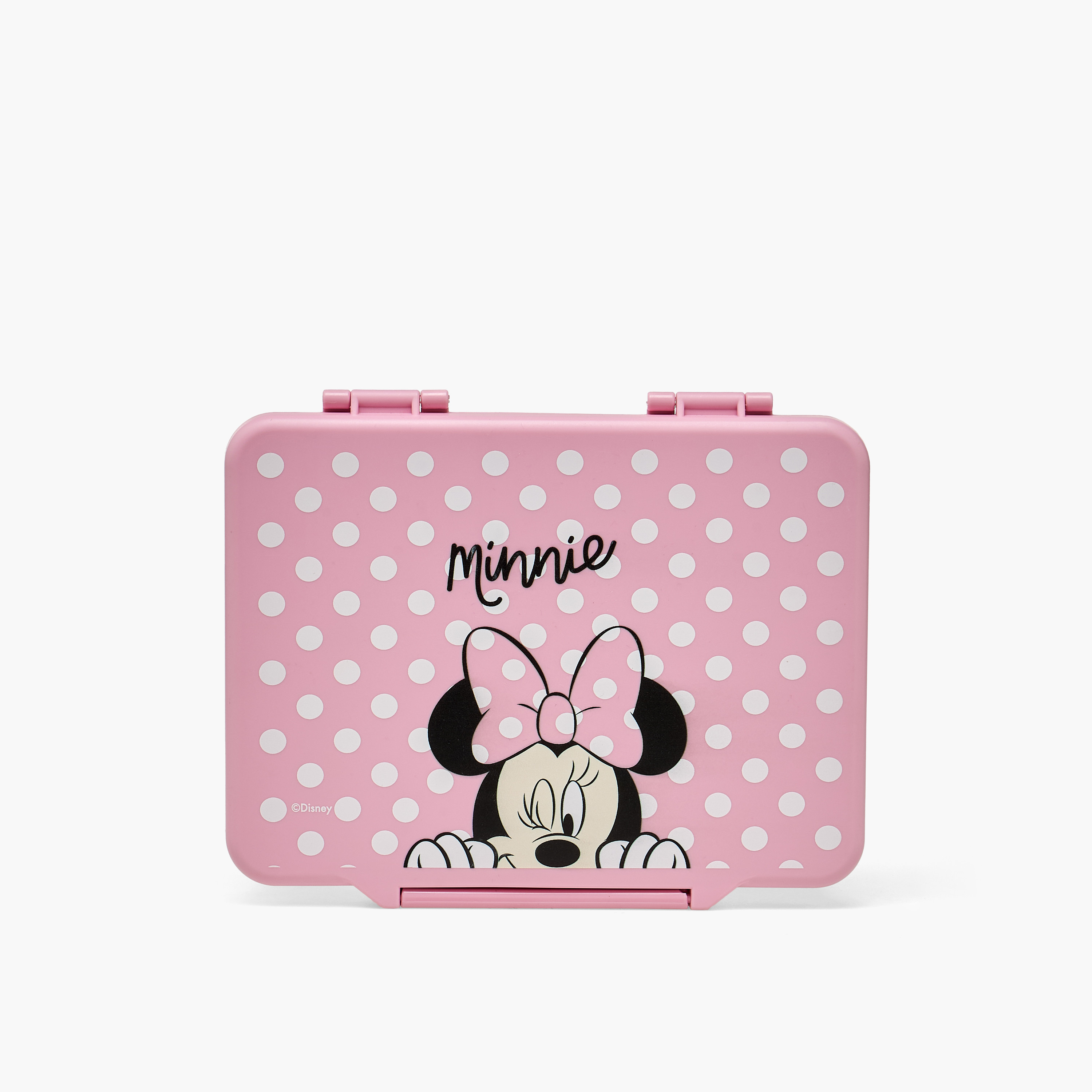 صندوق غداء بينتو بطبعات ميني ماوس مع أدوات مائدة للبنات من ديزني-school-lunchessentials-lunchboxes-image-4