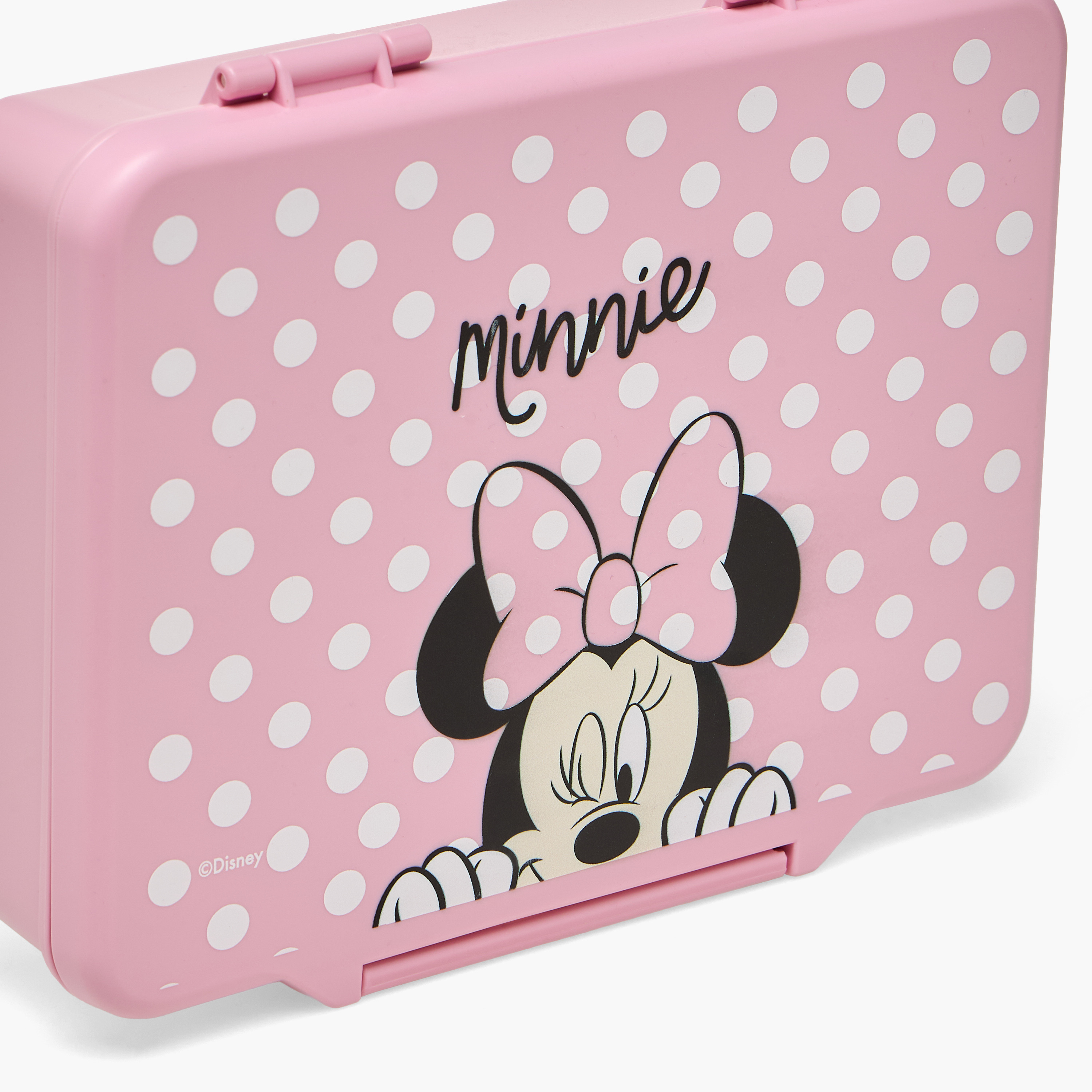 صندوق غداء بينتو بطبعات ميني ماوس مع أدوات مائدة للبنات من ديزني-school-lunchessentials-lunchboxes-image-5