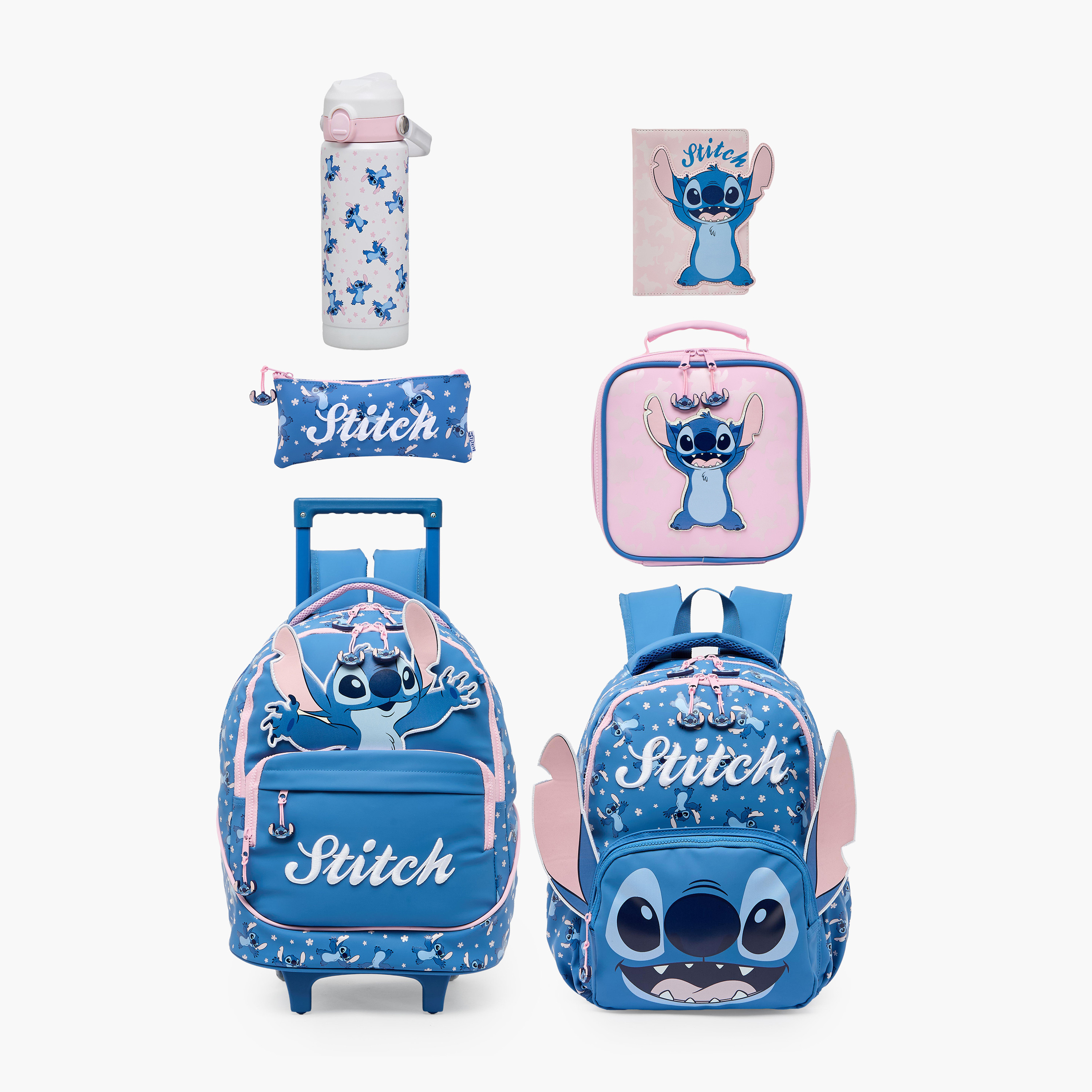قارورة مياه ستانلس ستيل بفوهة قلابة ومقبض وطبعات من ديزني-school-waterbottles-image-9