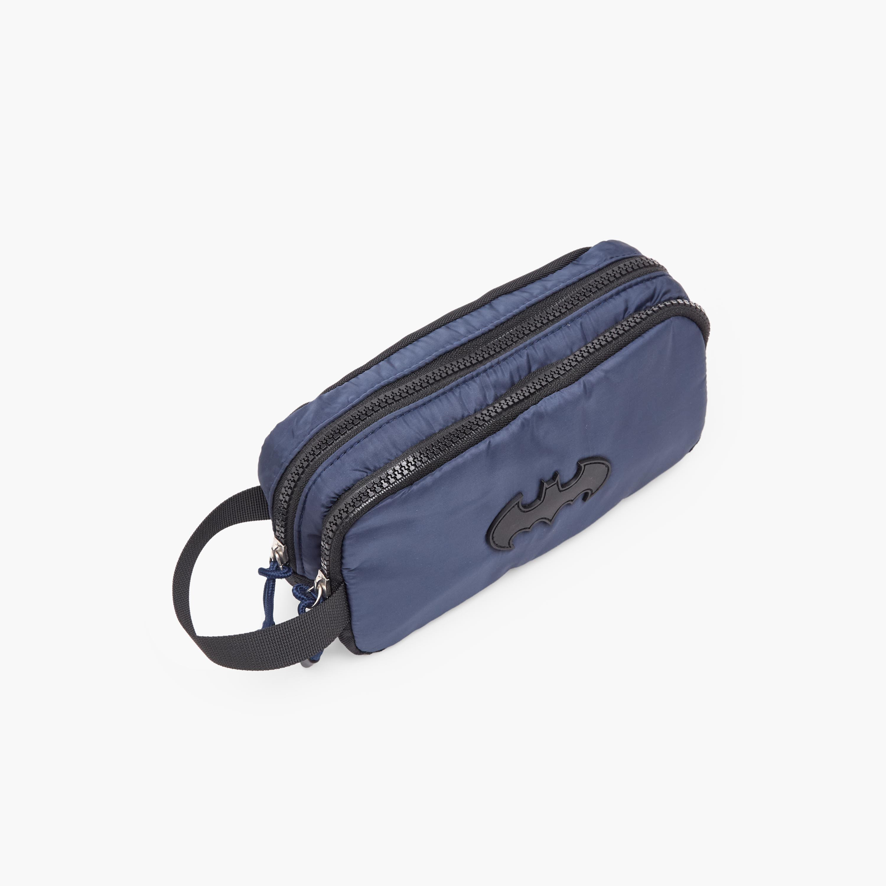 مقلمة بقسمين وزخارف باتمان-school-stationery-pencilcases-image-3