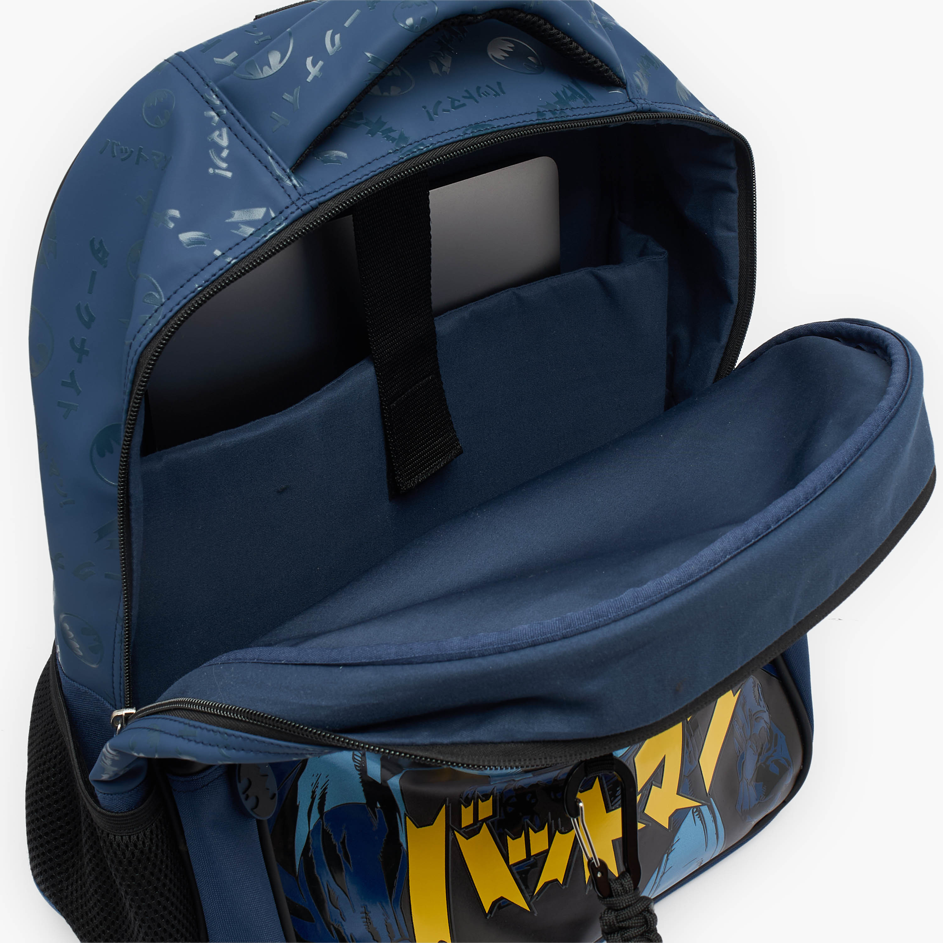 Batman Print Backpack for Boys 5-8 Years with Laptop Sleeve - 16 inches-school-bagsandbackpacks-backpacks-image-5