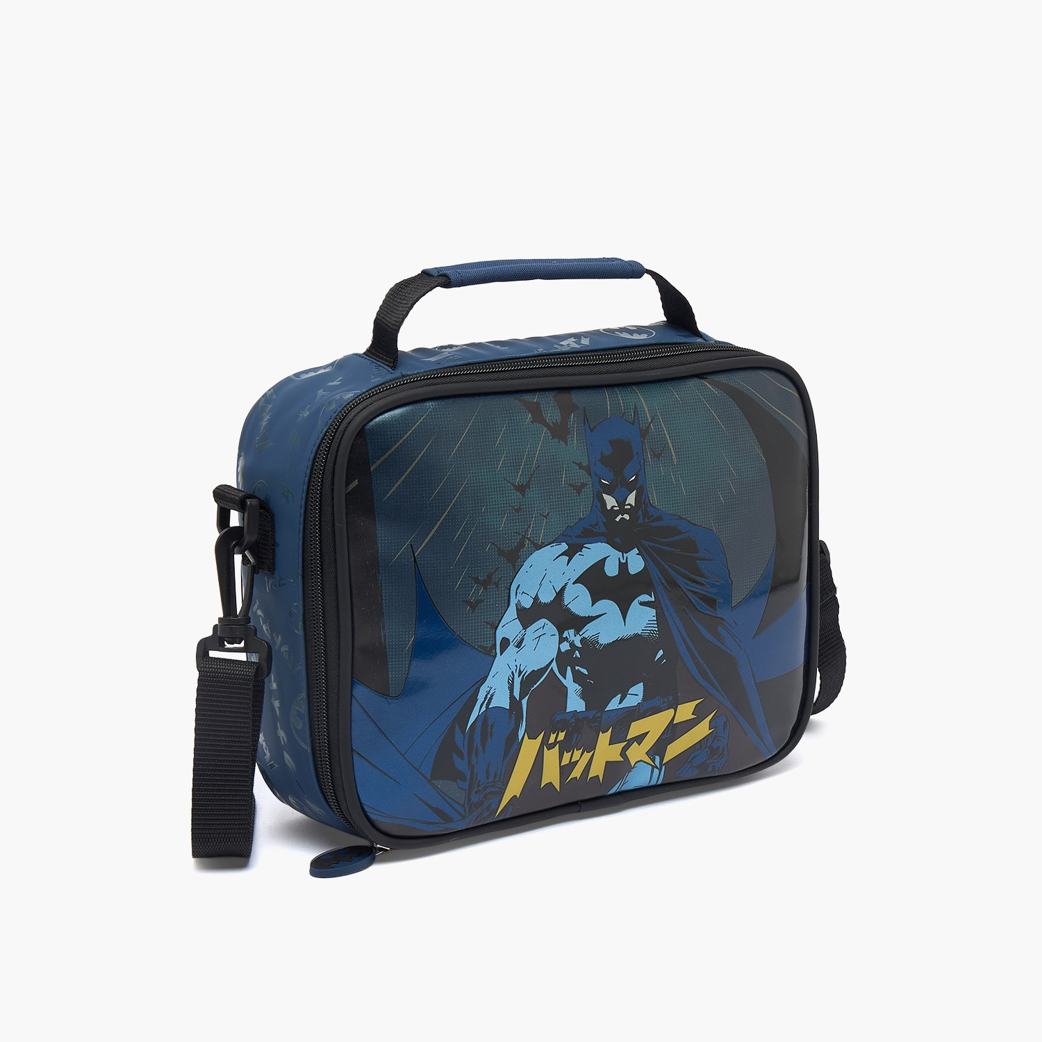 شنطة غداء بحزام قابل للفصل وطبعات باتمان للأولاد بعمر 8-13 سنة-school-lunchessentials-lunchbags-image-3
